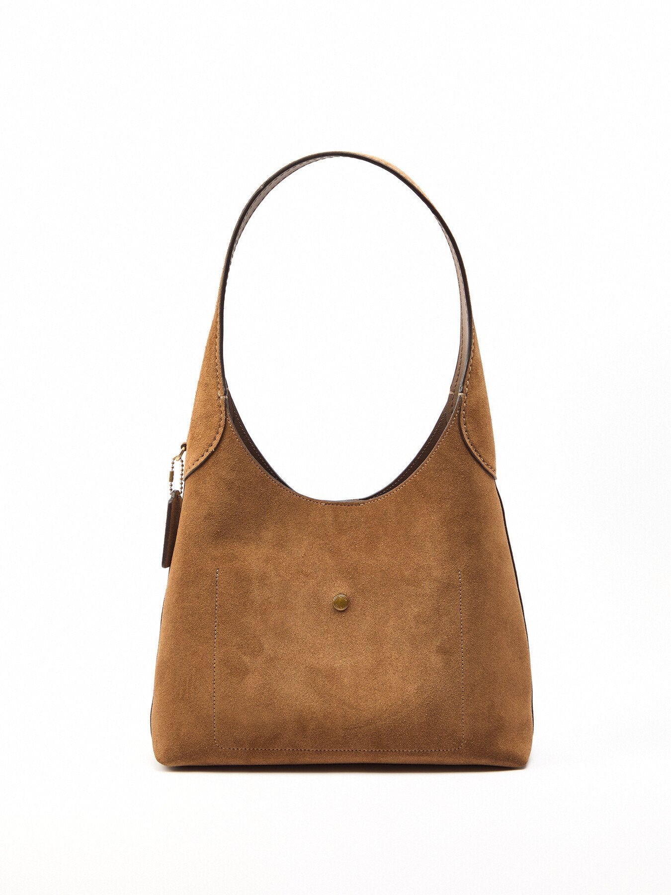 Suede Brooklyn Shoulder Bag 28
