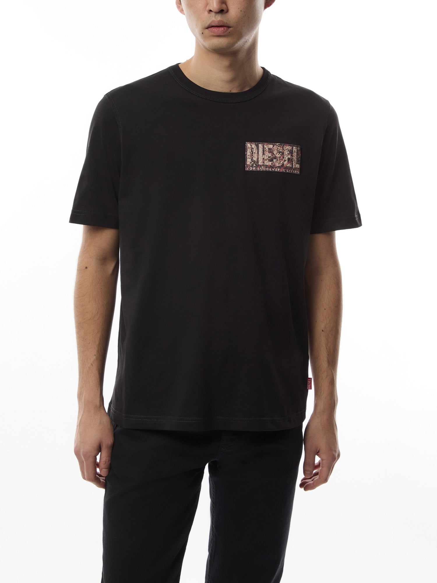 T-Adjust R19 Chest Flower Logo T Shirt