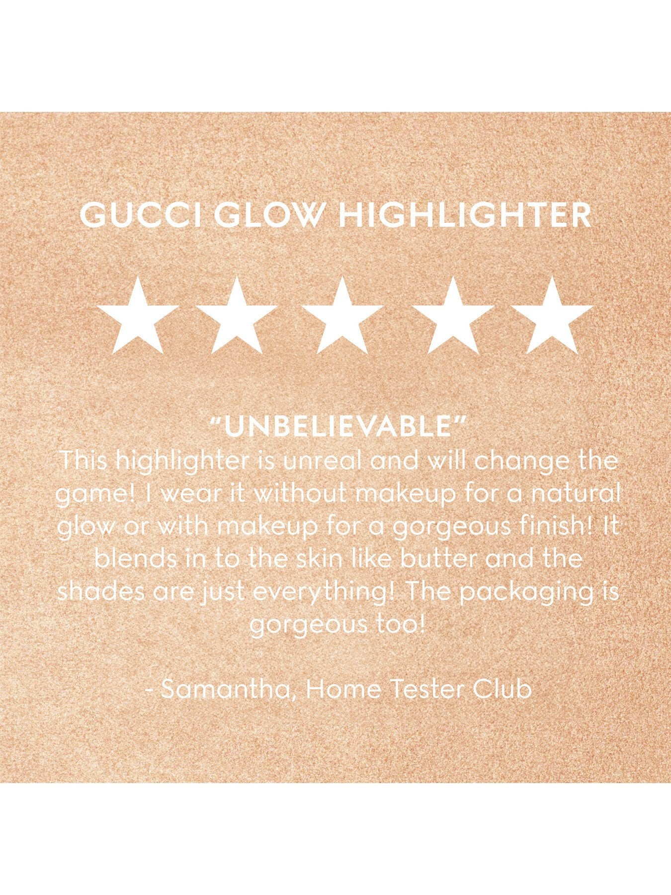 Gucci Glow Highlighter - 02 - Frosted Lilac 10g