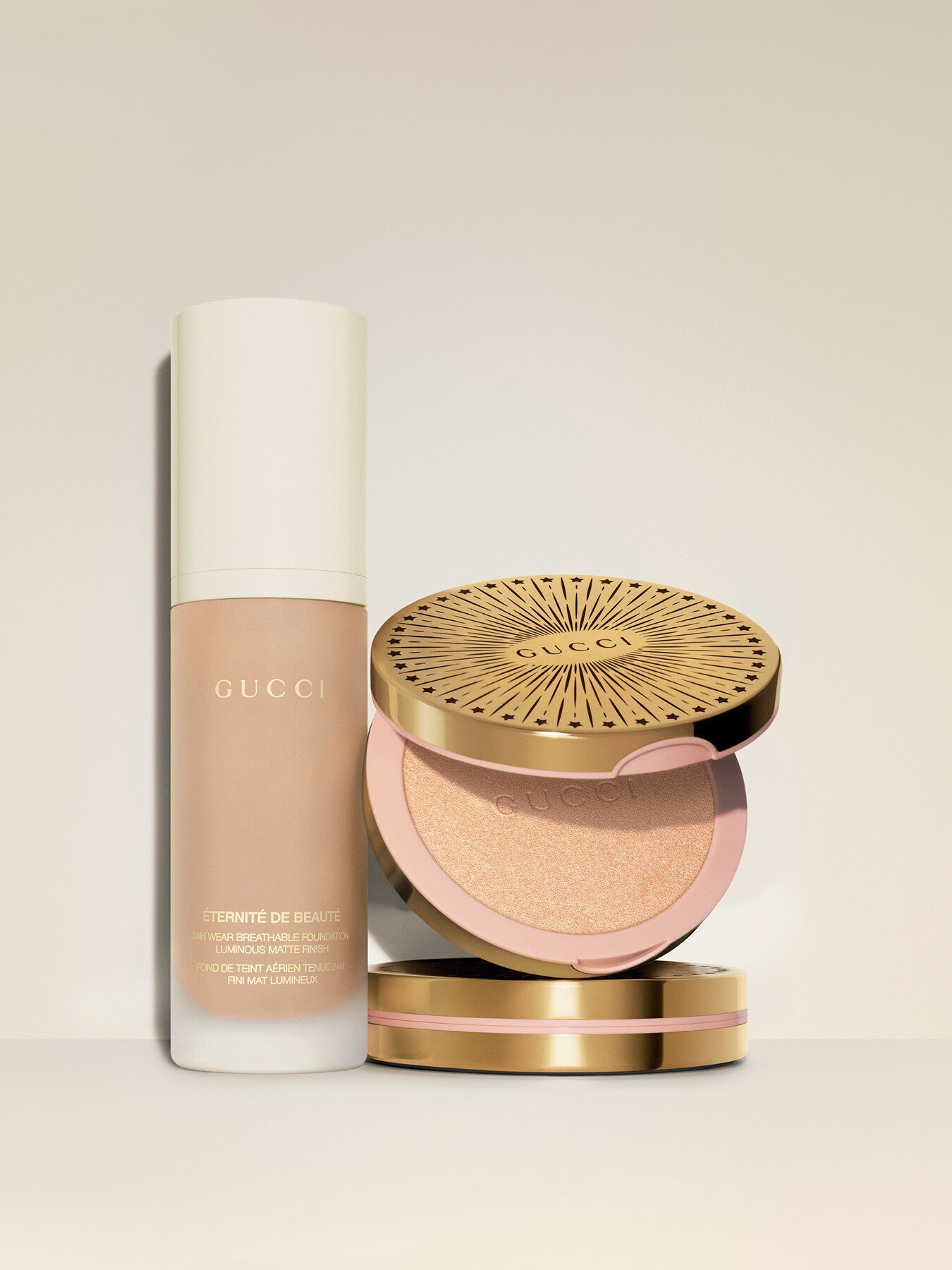 Gucci Glow Highlighter - 02 - Frosted Lilac 10g