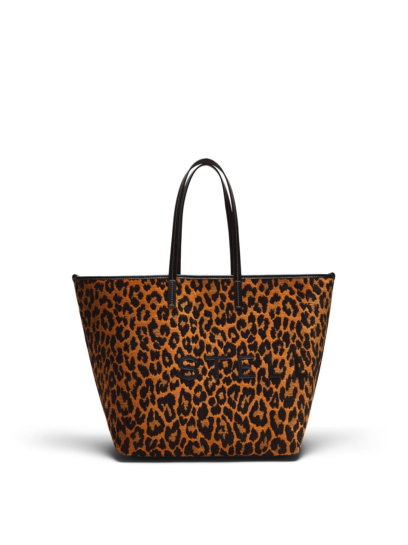 Eco Leopard Jacquard Fabric Tote Bag