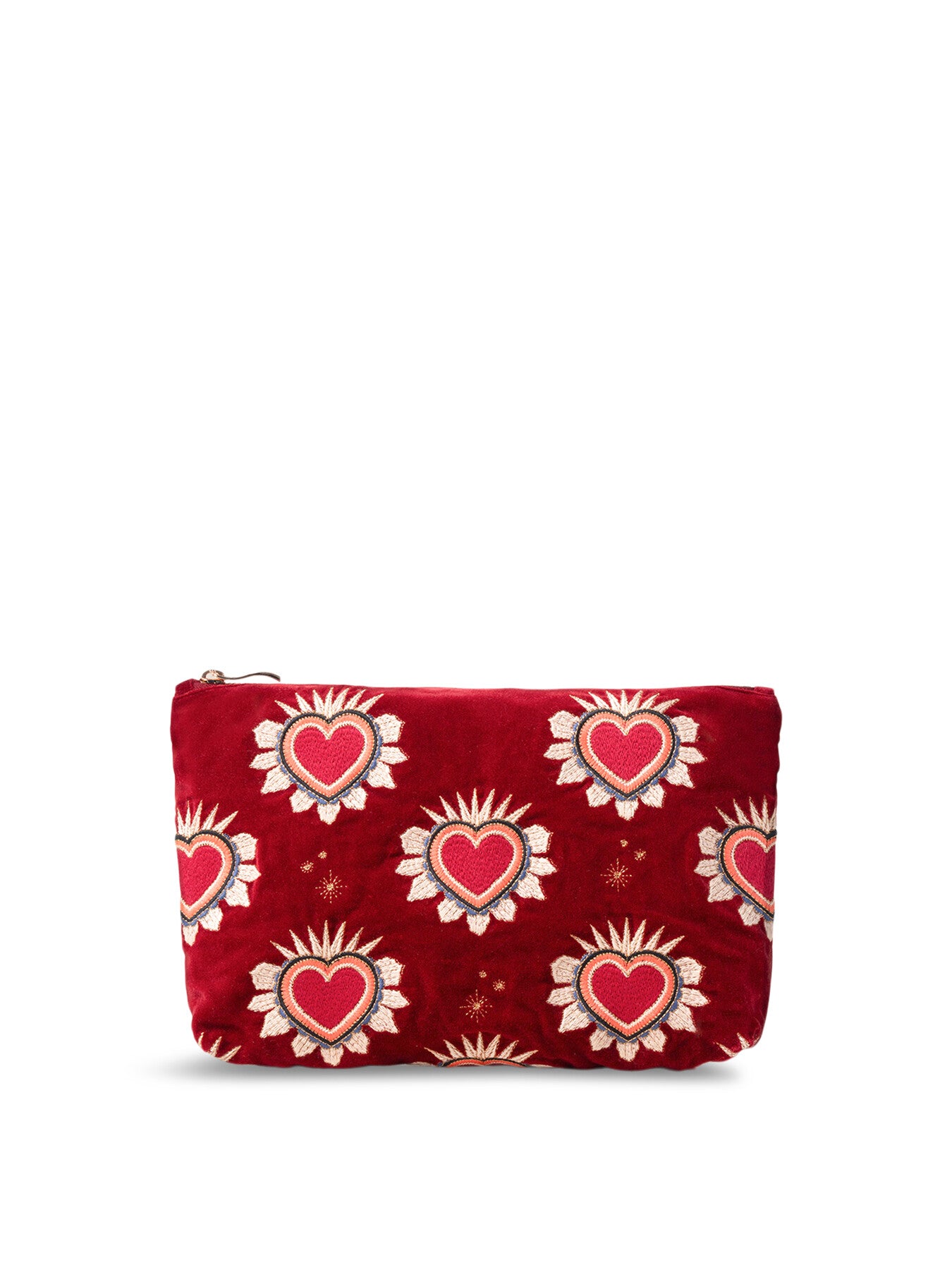 Sacred Hearts Rogue Velvet Everyday Pouch