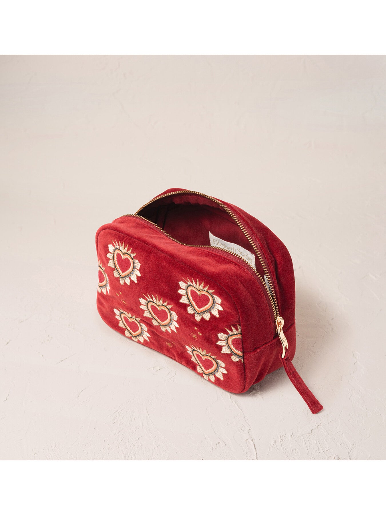 Sacred Hearts Rogue Velvet Make-Up Bag