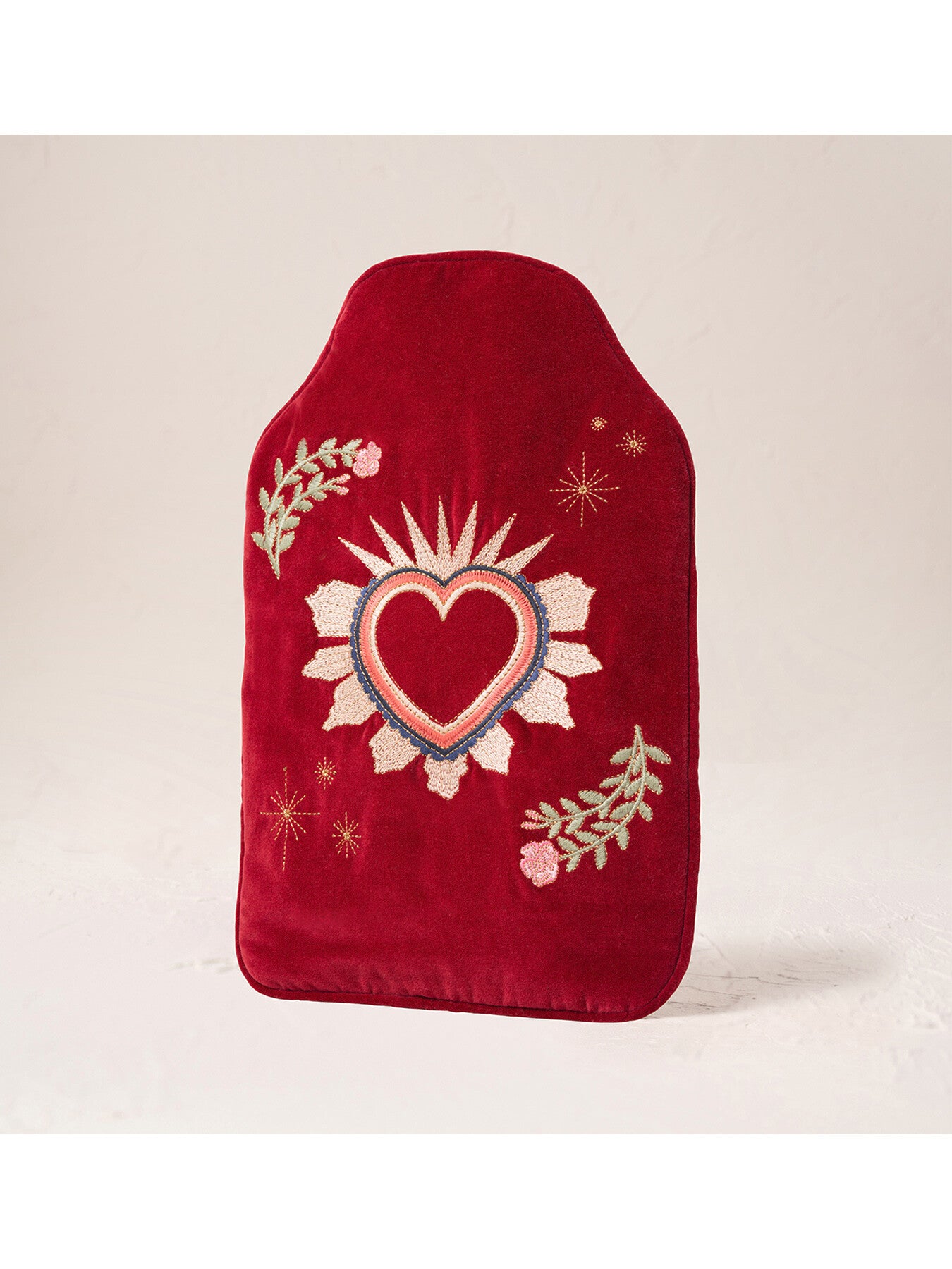 Sacred Heart Rogue Velvet Hot Water Bottle