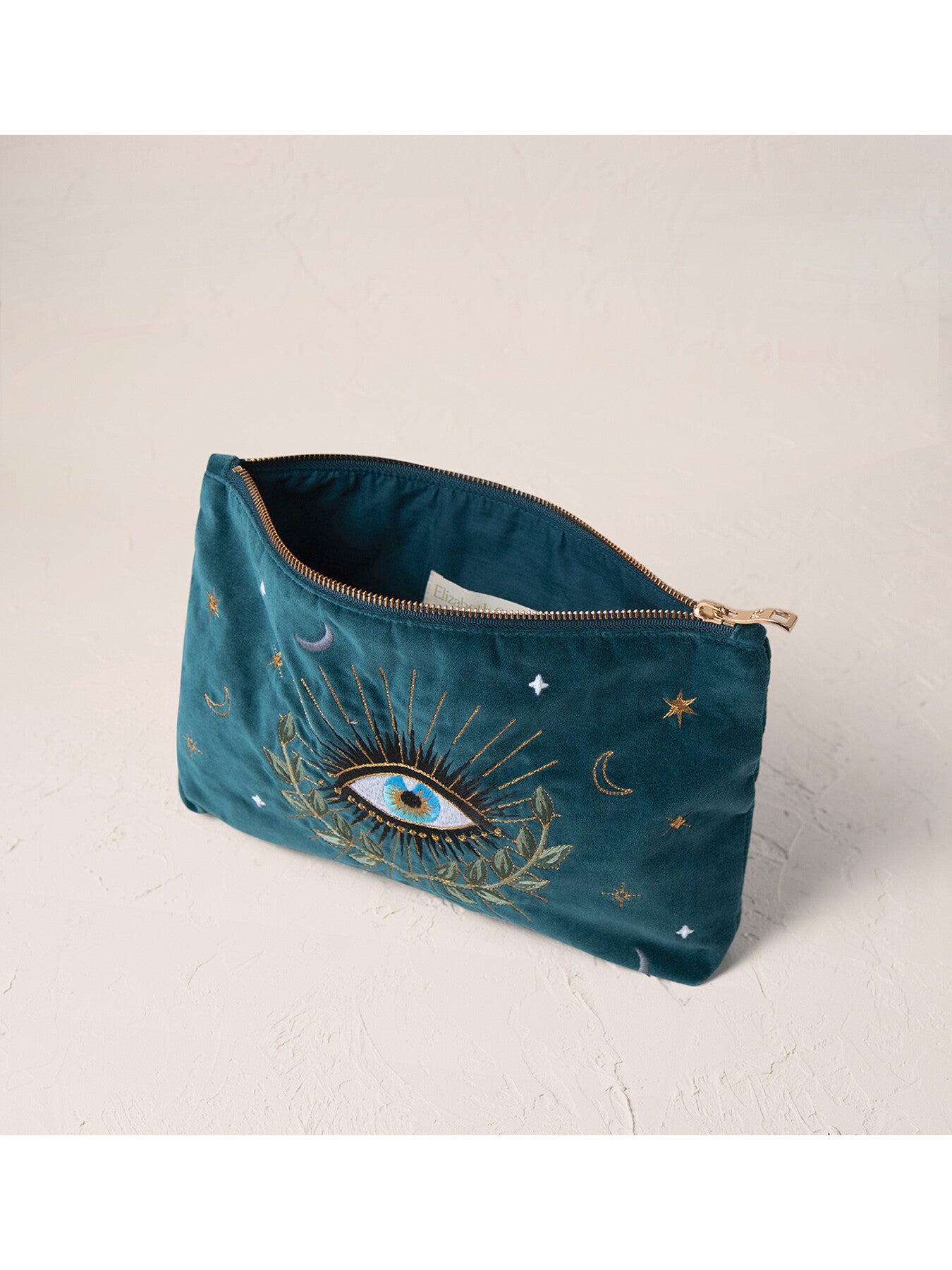 Celestrial Eye Rich Blue Velvet Everyday Pouch