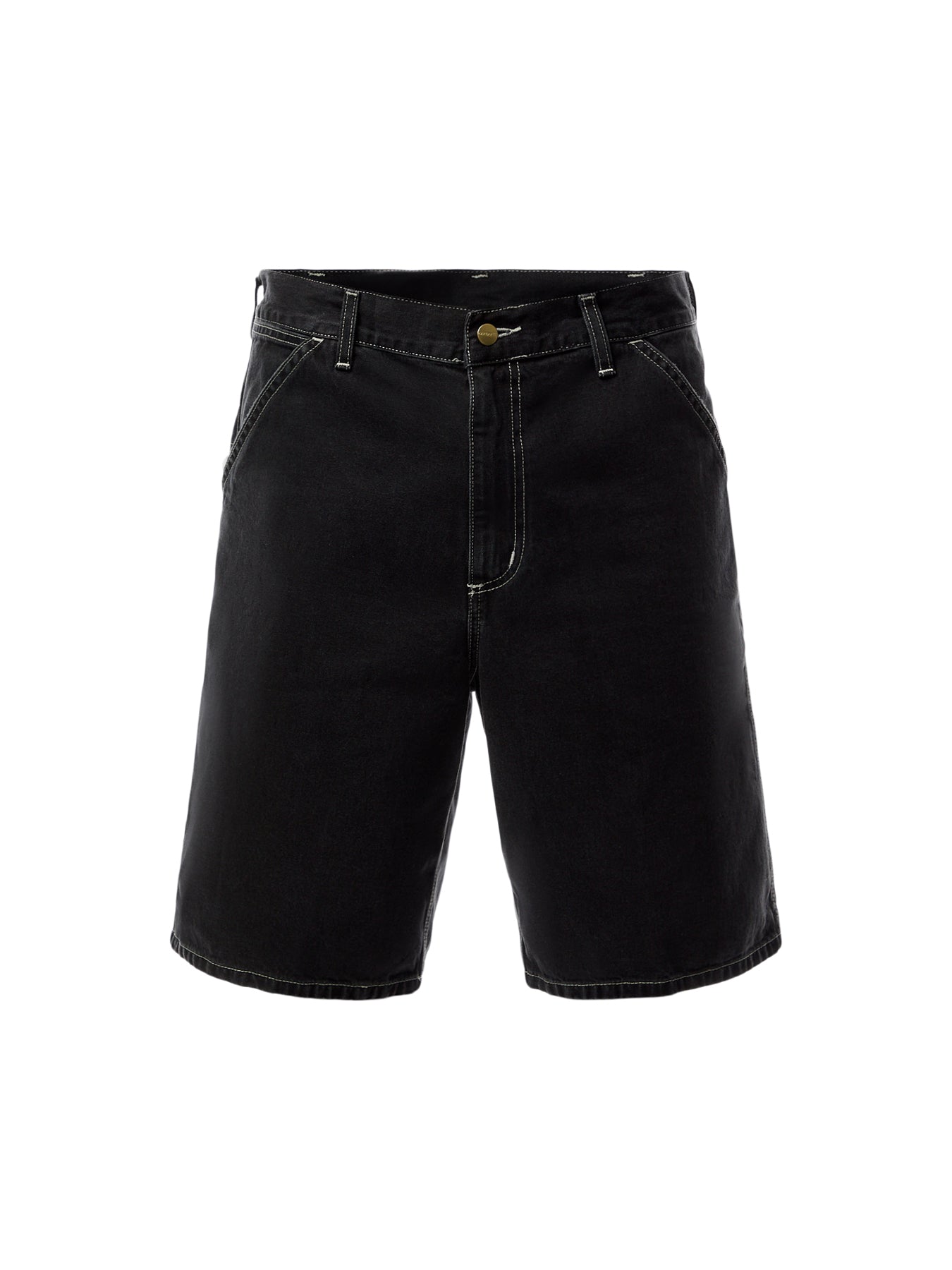 Simple Short Cotton Black