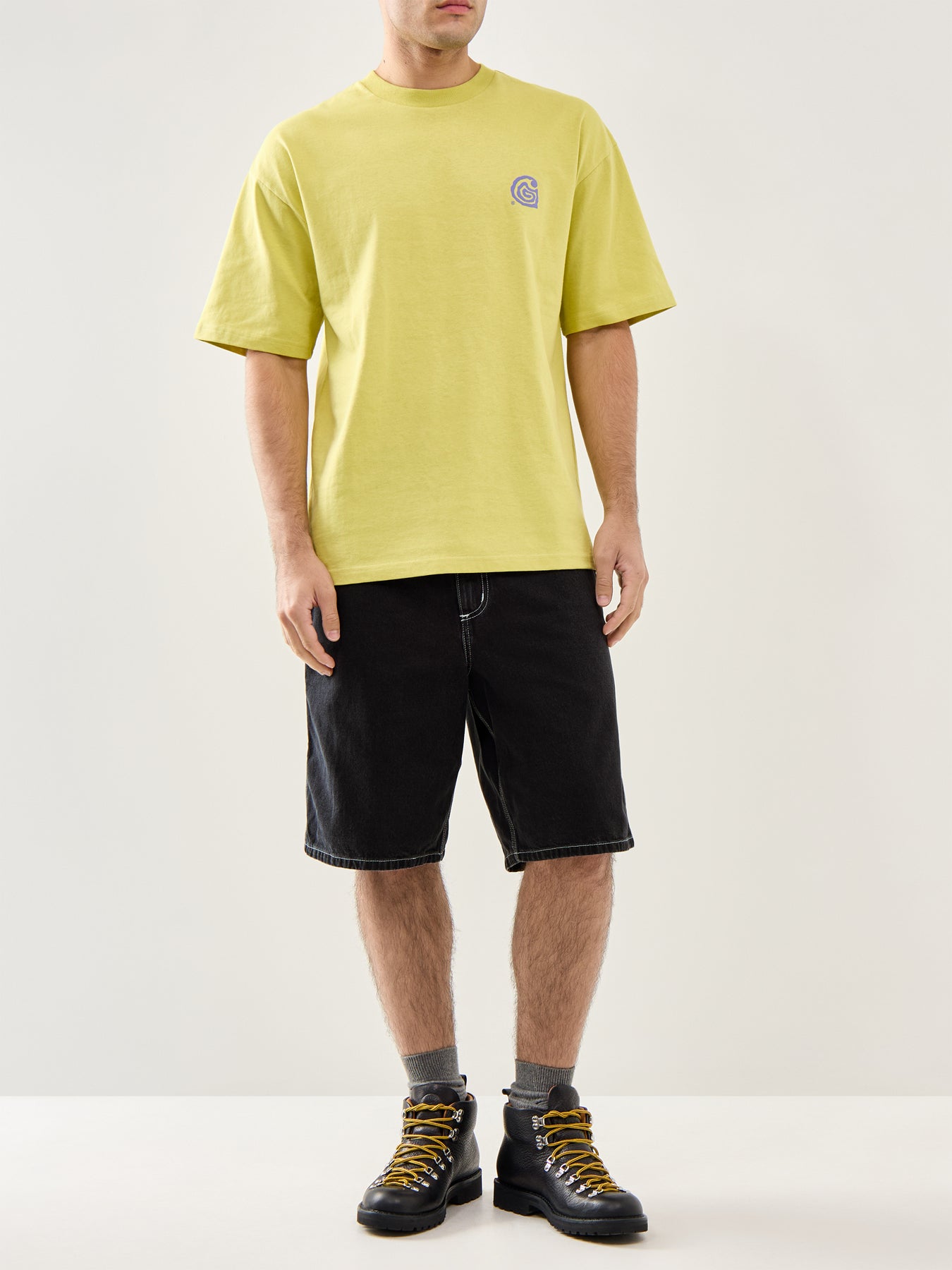 Simple Short Cotton Black