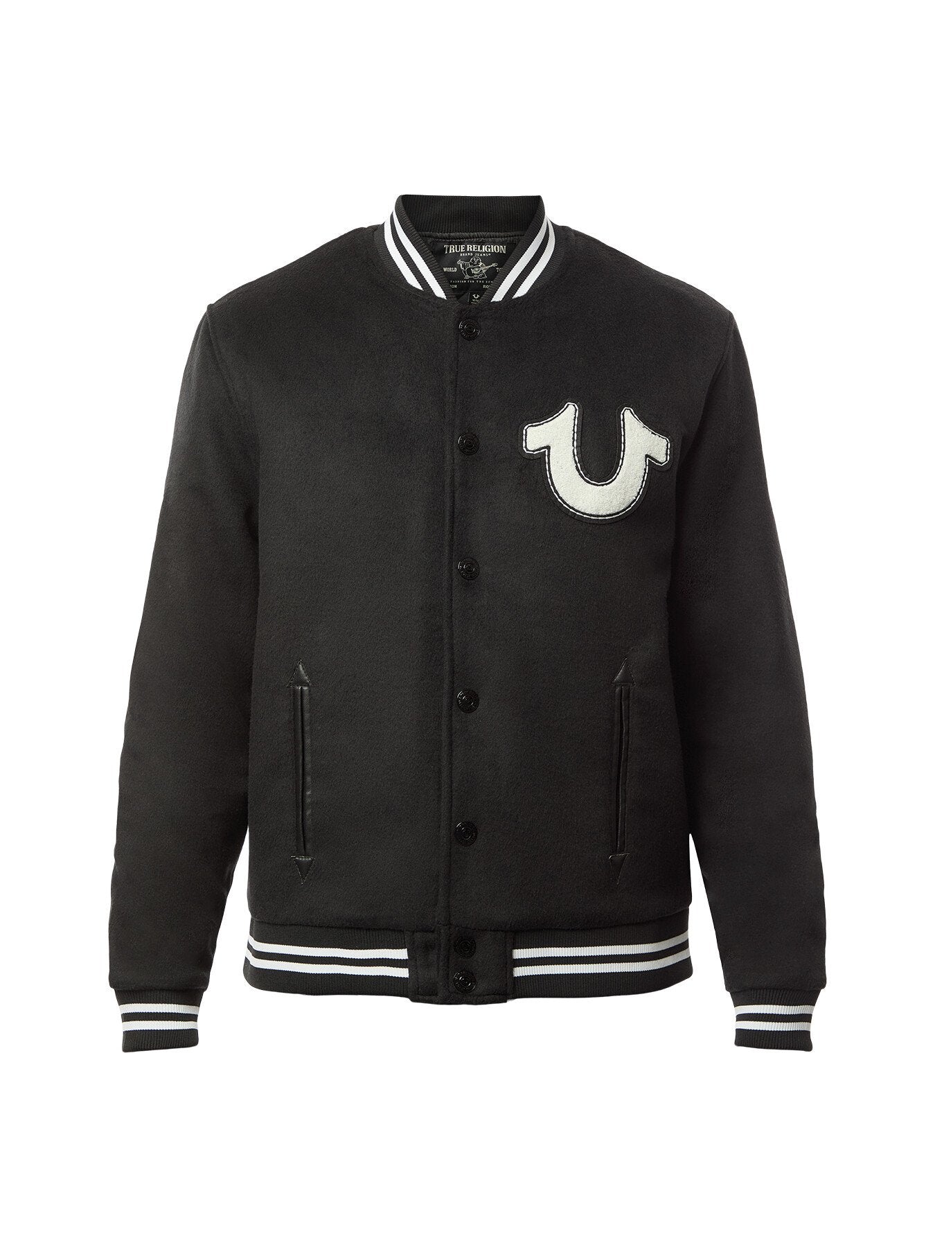 Wool Western Bomber Jacket Black