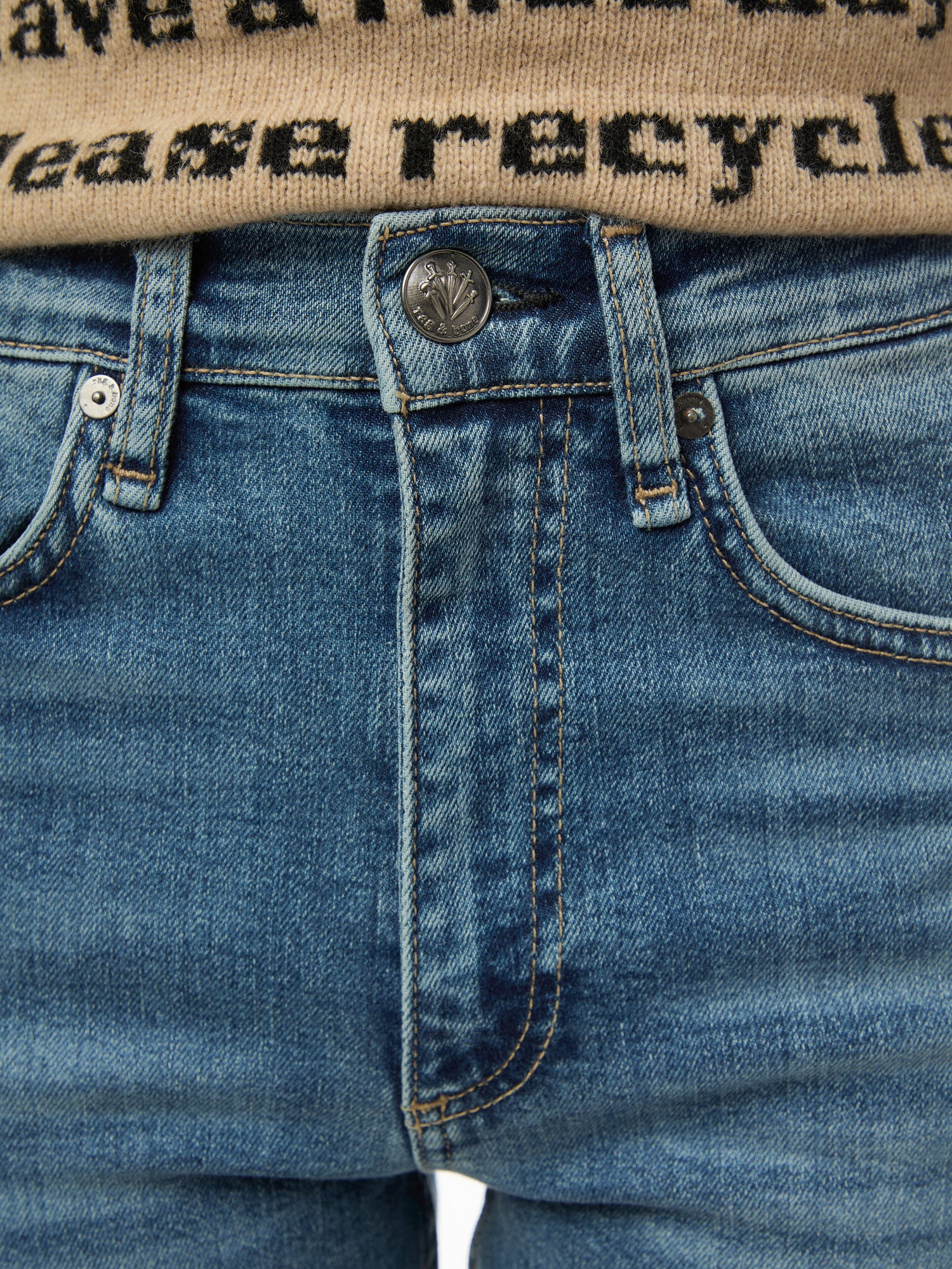 Flexi Wren Full Length Slim Jeans