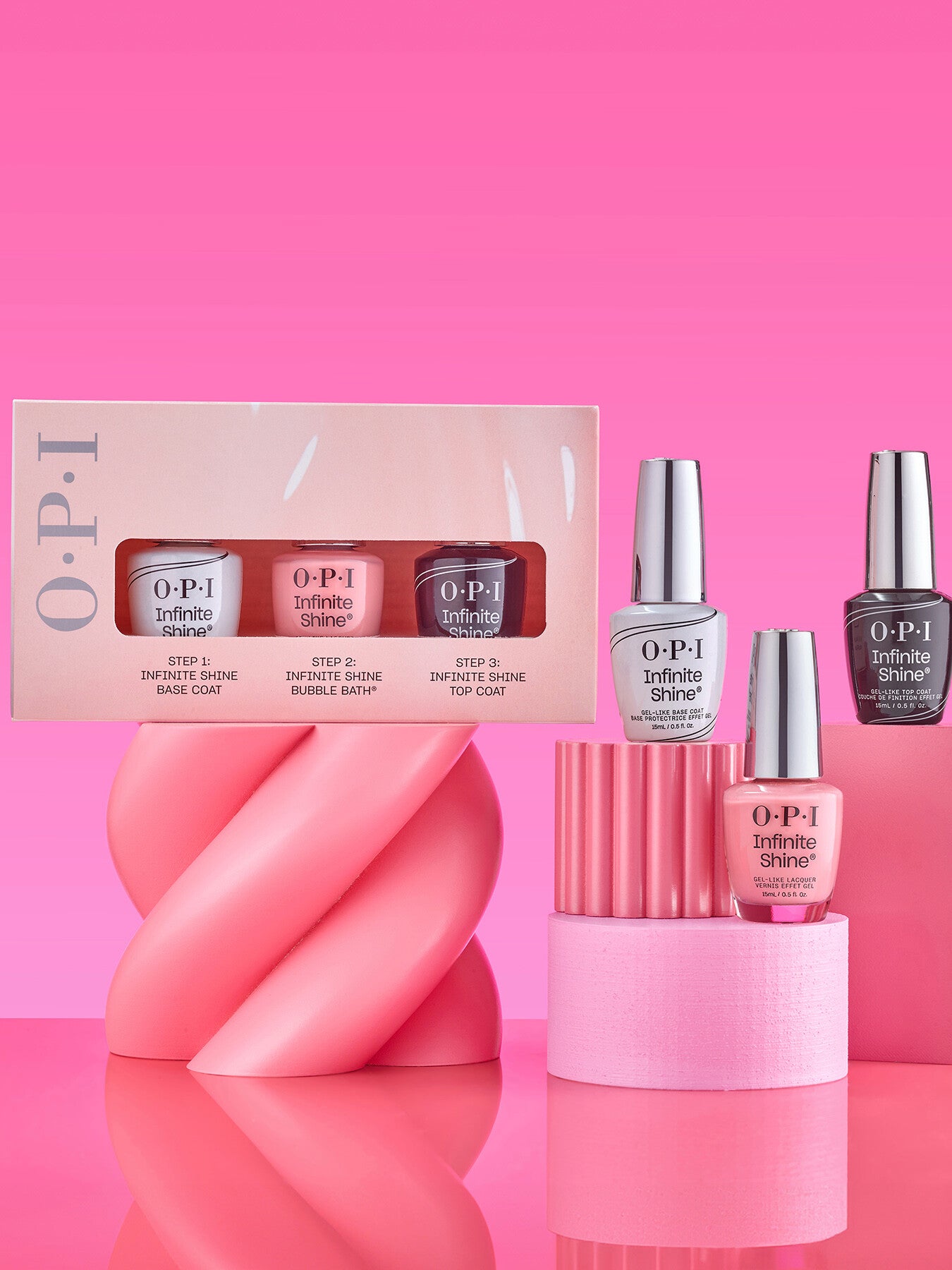 OPI Infinite Shine Perfect Pink Gift Set