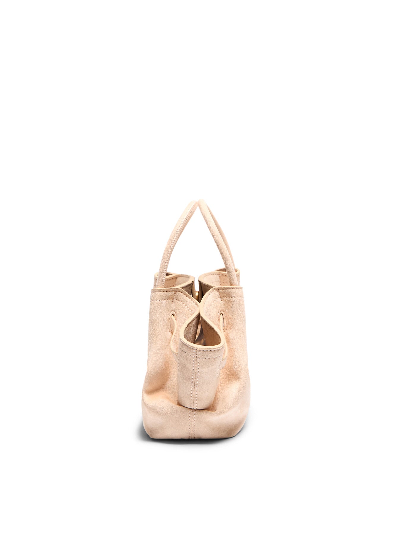 hana Hana Mini Faux Straw Tote Bag - Brown - JW PEI UK