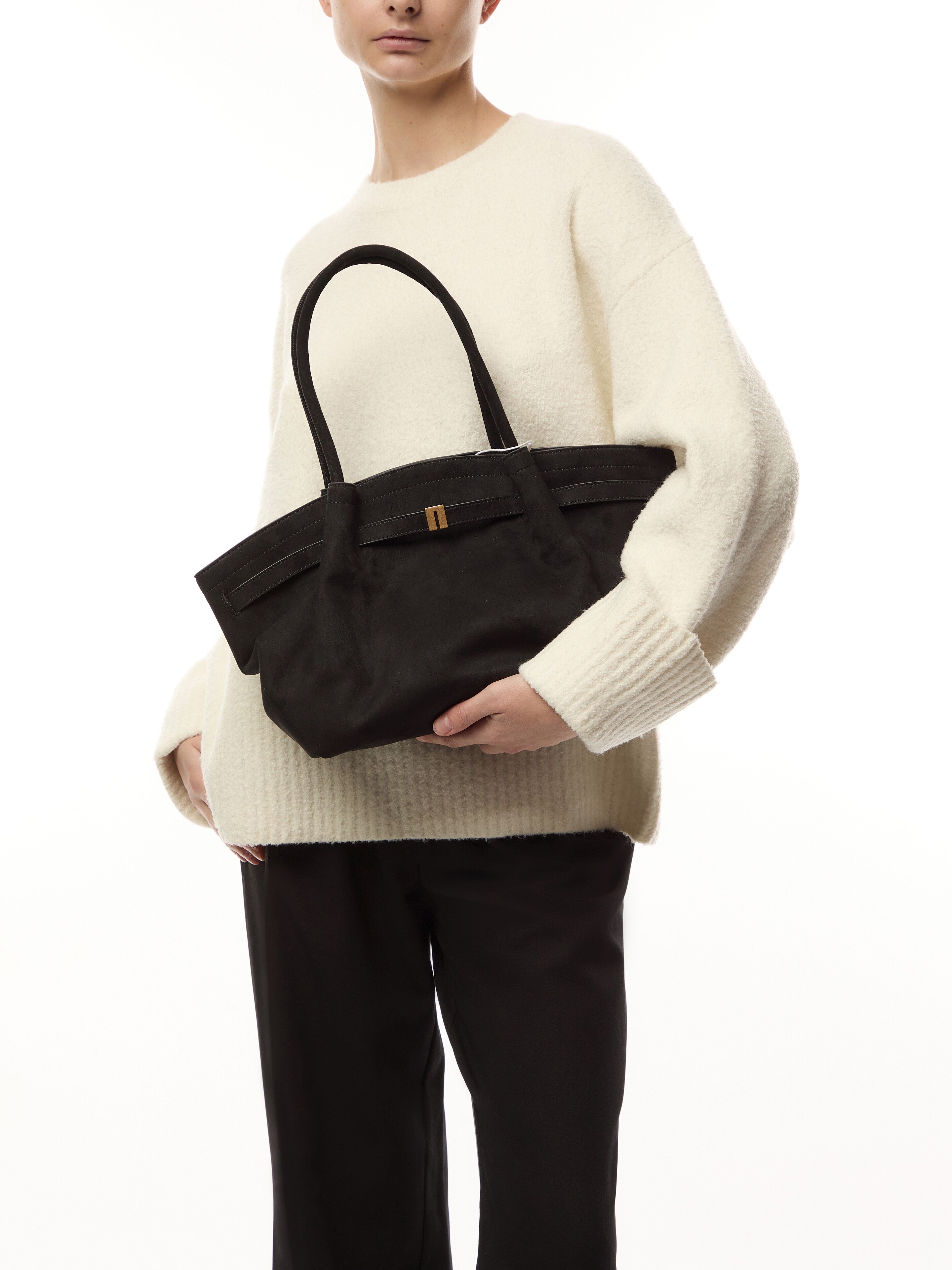 hana♡ Hana Medium Tote Bag Dark Brown – Fenwick