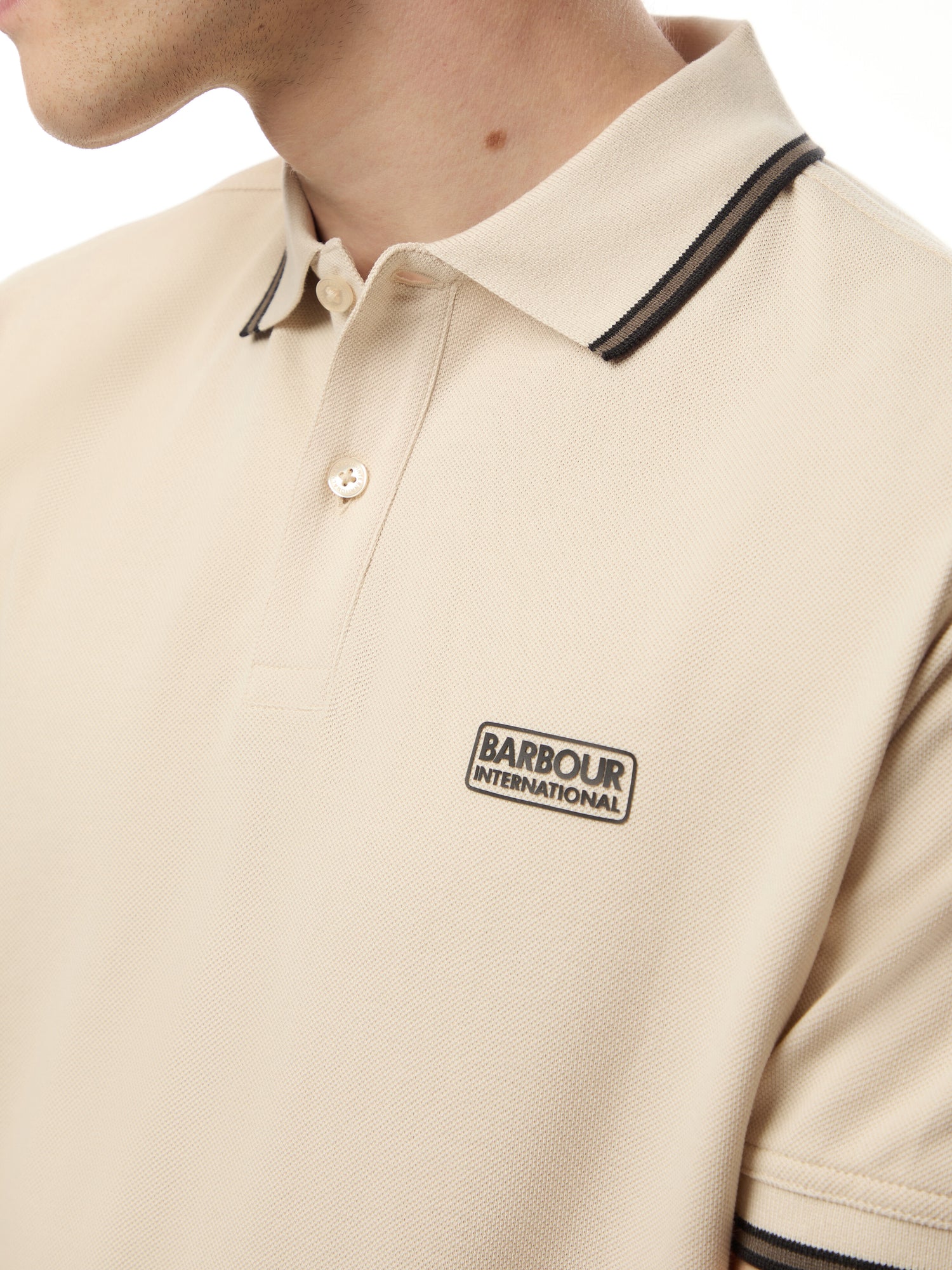 Evan Tipped Short Sleeve Polo Shirt