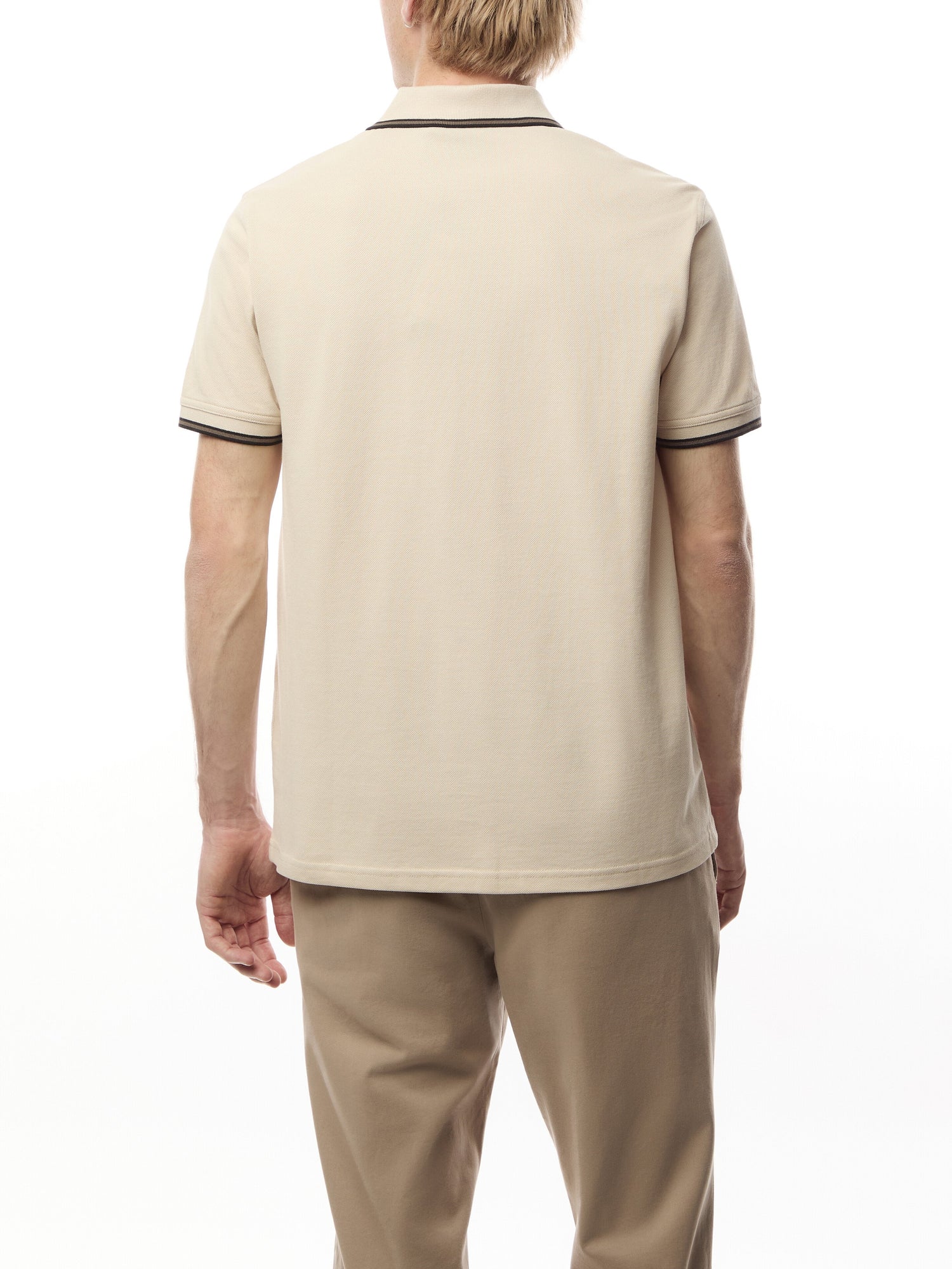 Evan Tipped Short Sleeve Polo Shirt