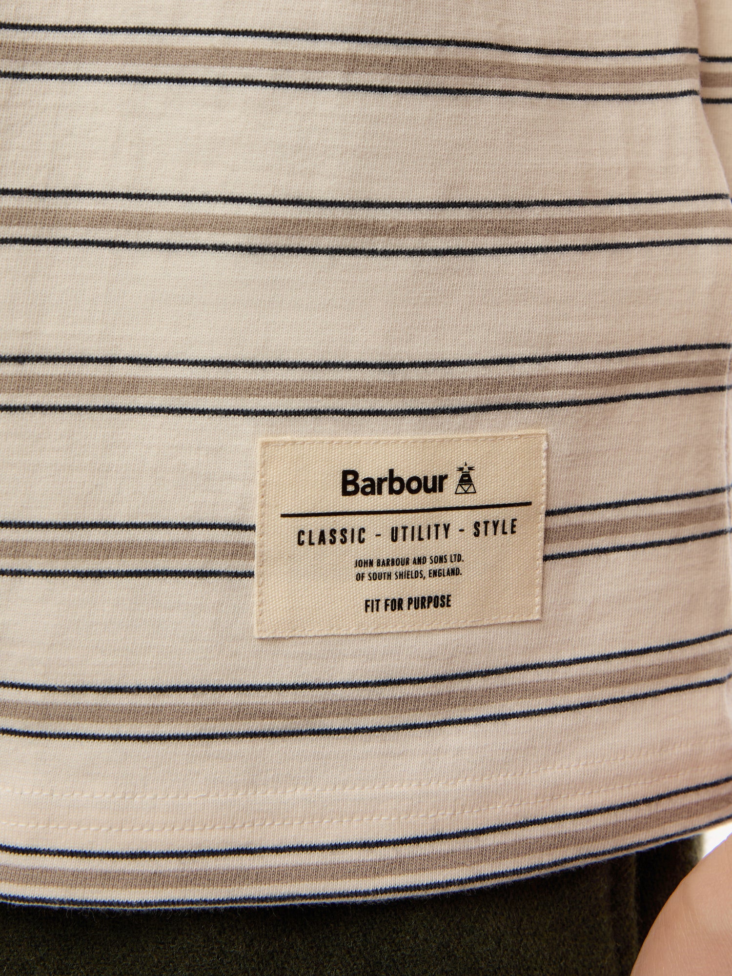 Elderslie Relaxed Fit Striped T Shirt