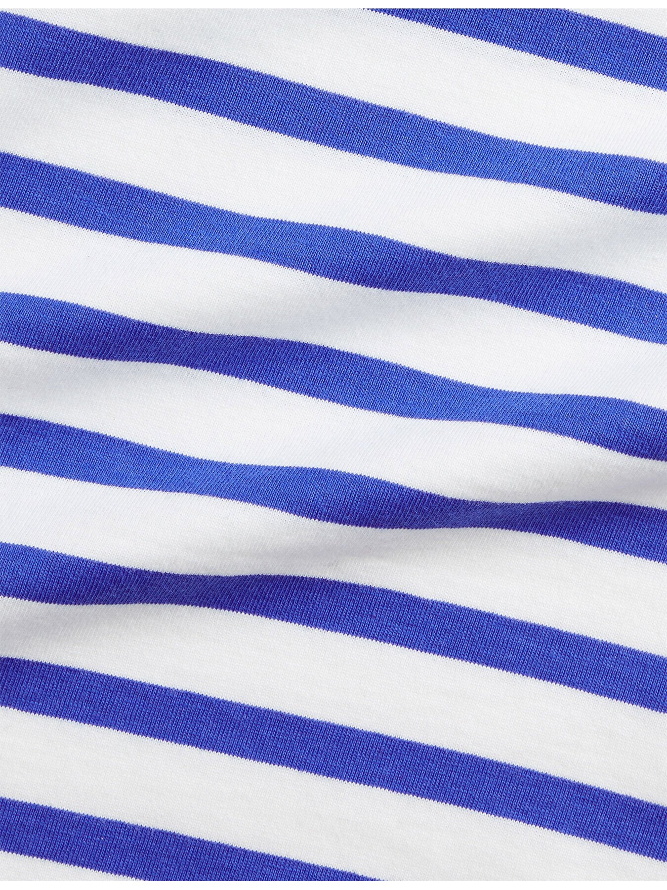Striped Cotton Jersey Ringer Tee