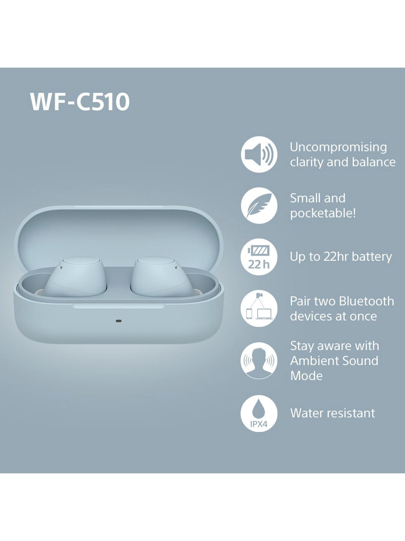 WFC510L Truly Wireless In ear Headphones
