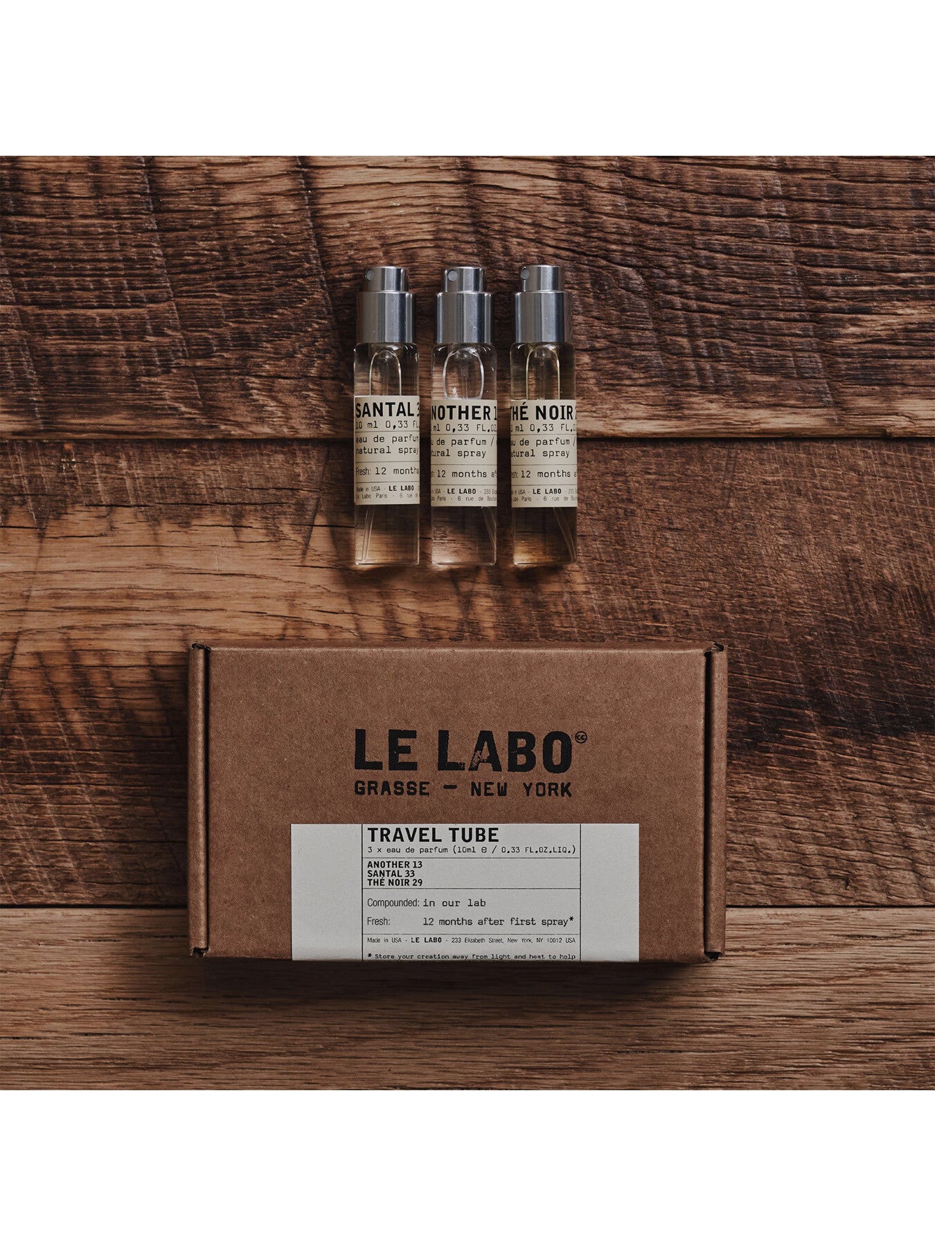 Travel Tube Set 3 x 10ml