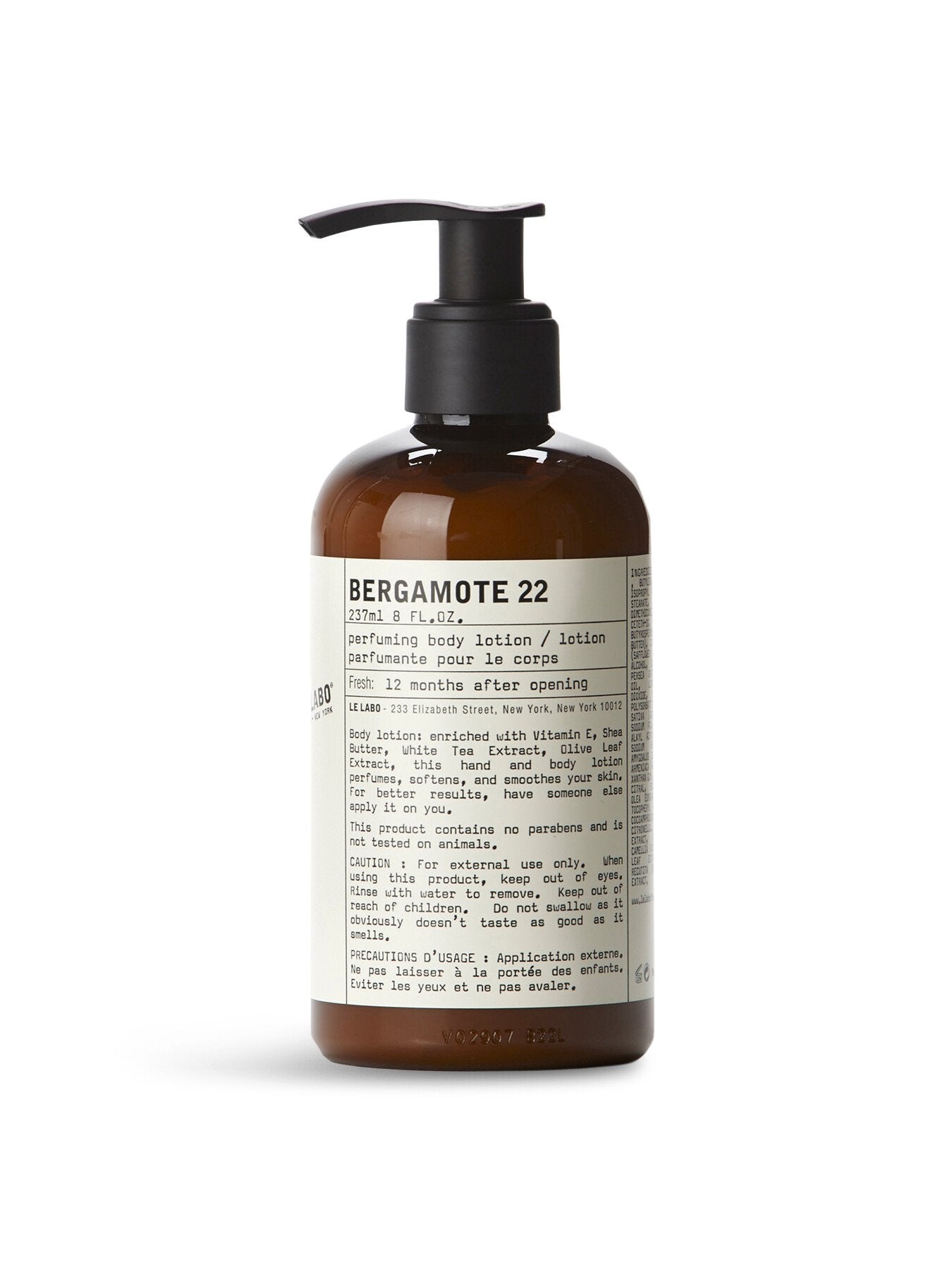 Bergamote 22 Body Lotion 237ml