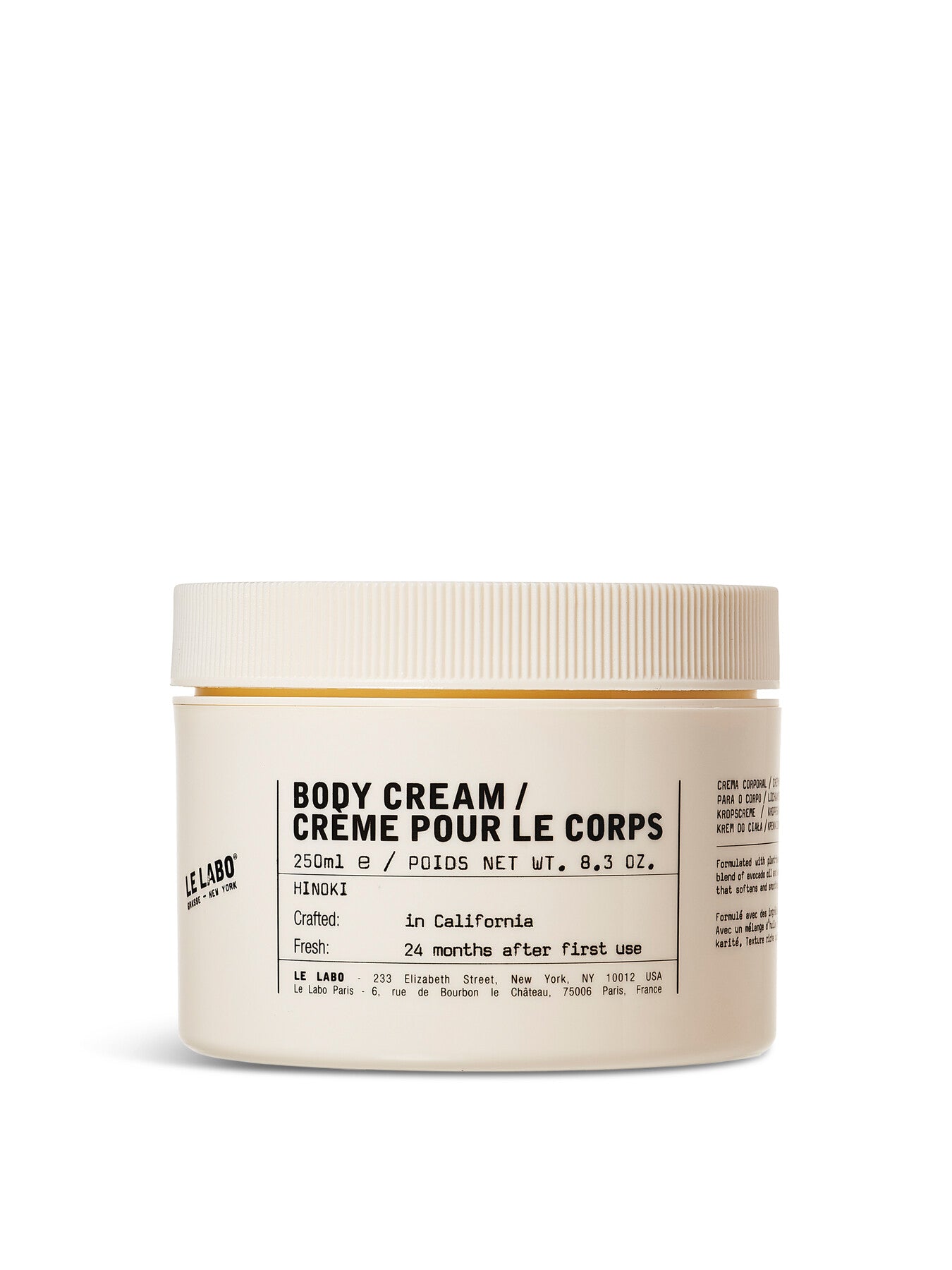 Body Cream Hinoki 250ml