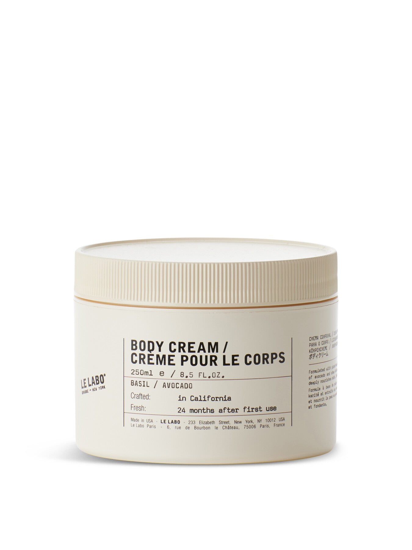 Body Cream Basil 250ml