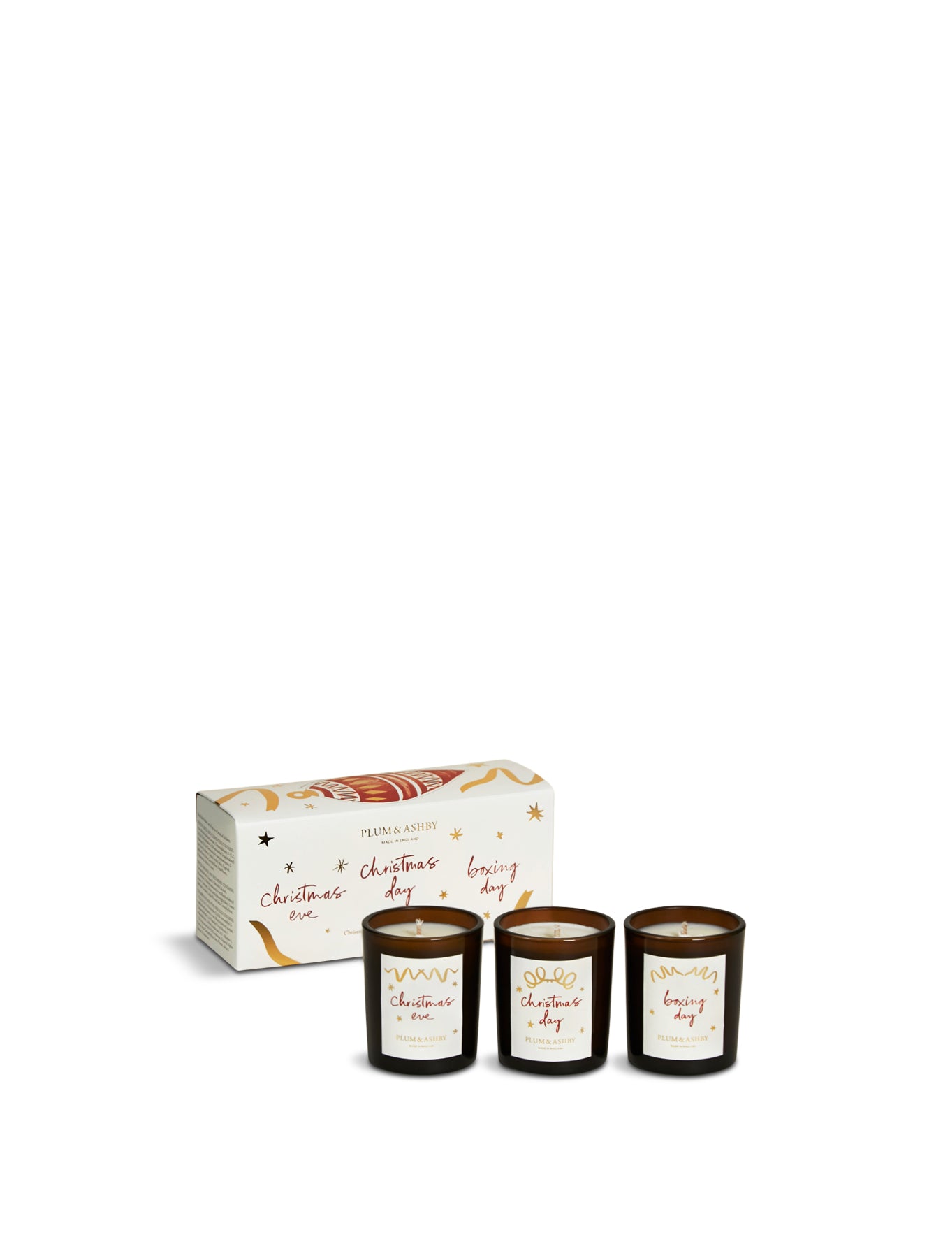 Christmas Votive Set 3 x 9cl