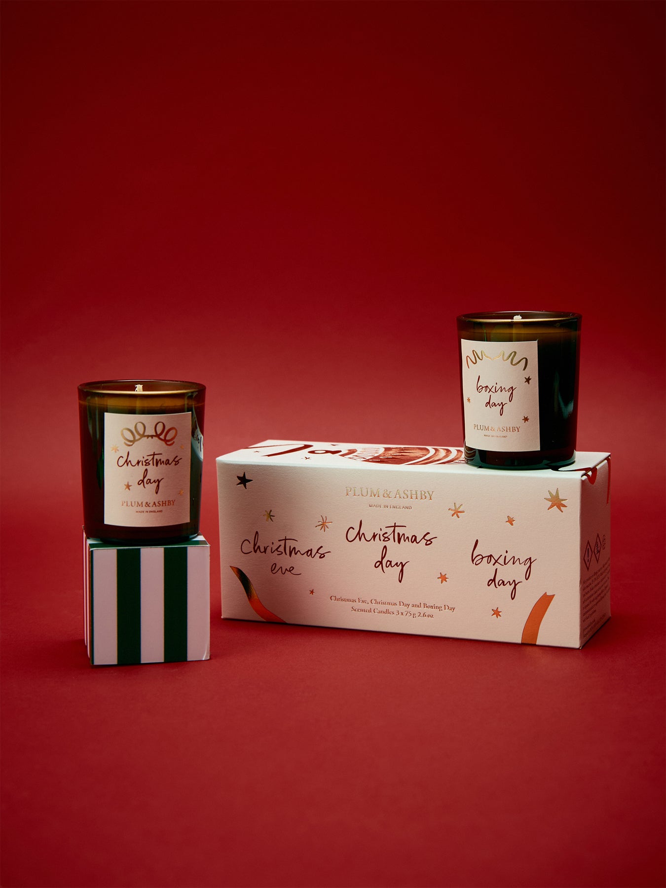 Christmas Votive Set 3 x 9cl