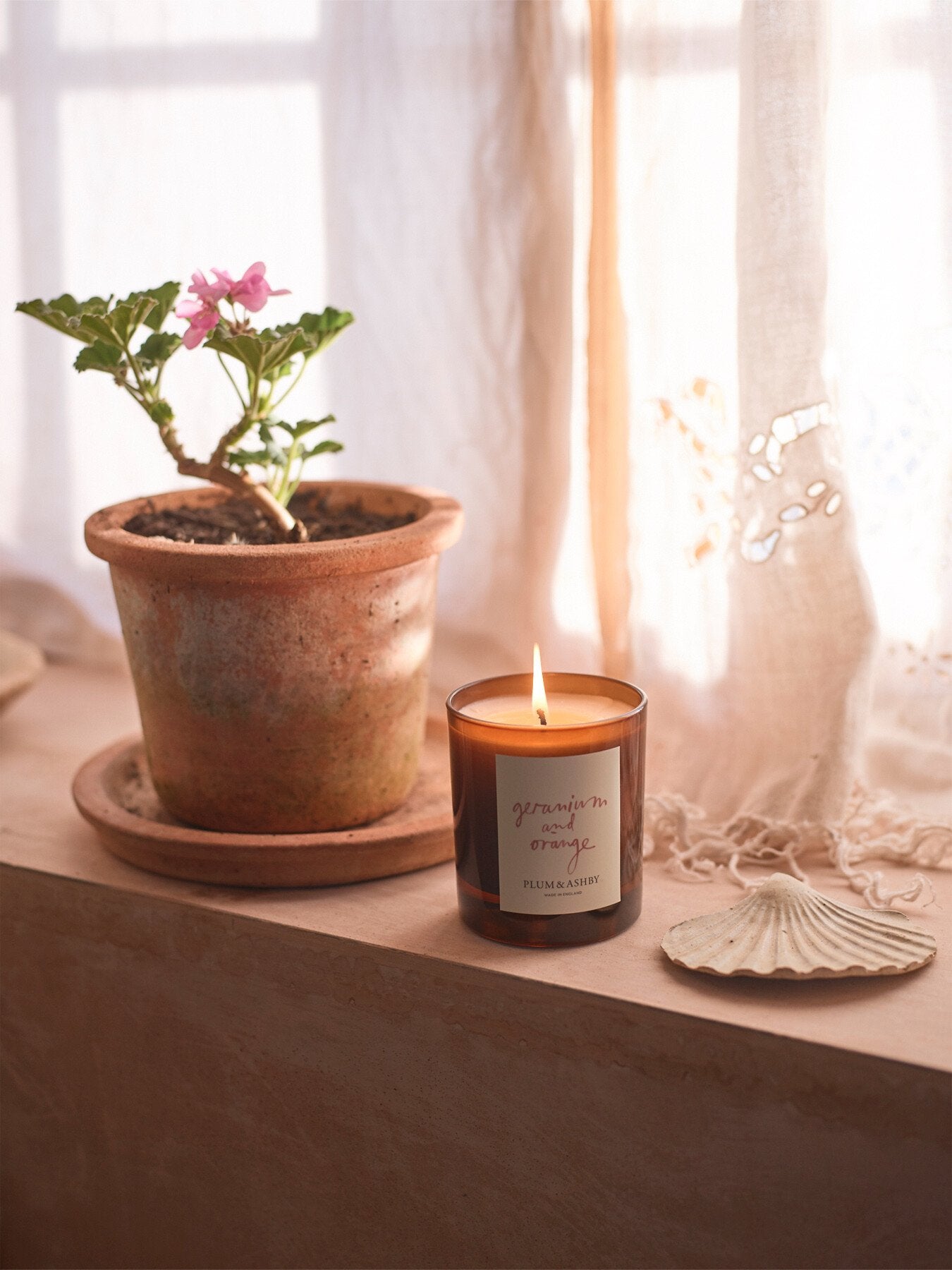 Geranium Orange Candle