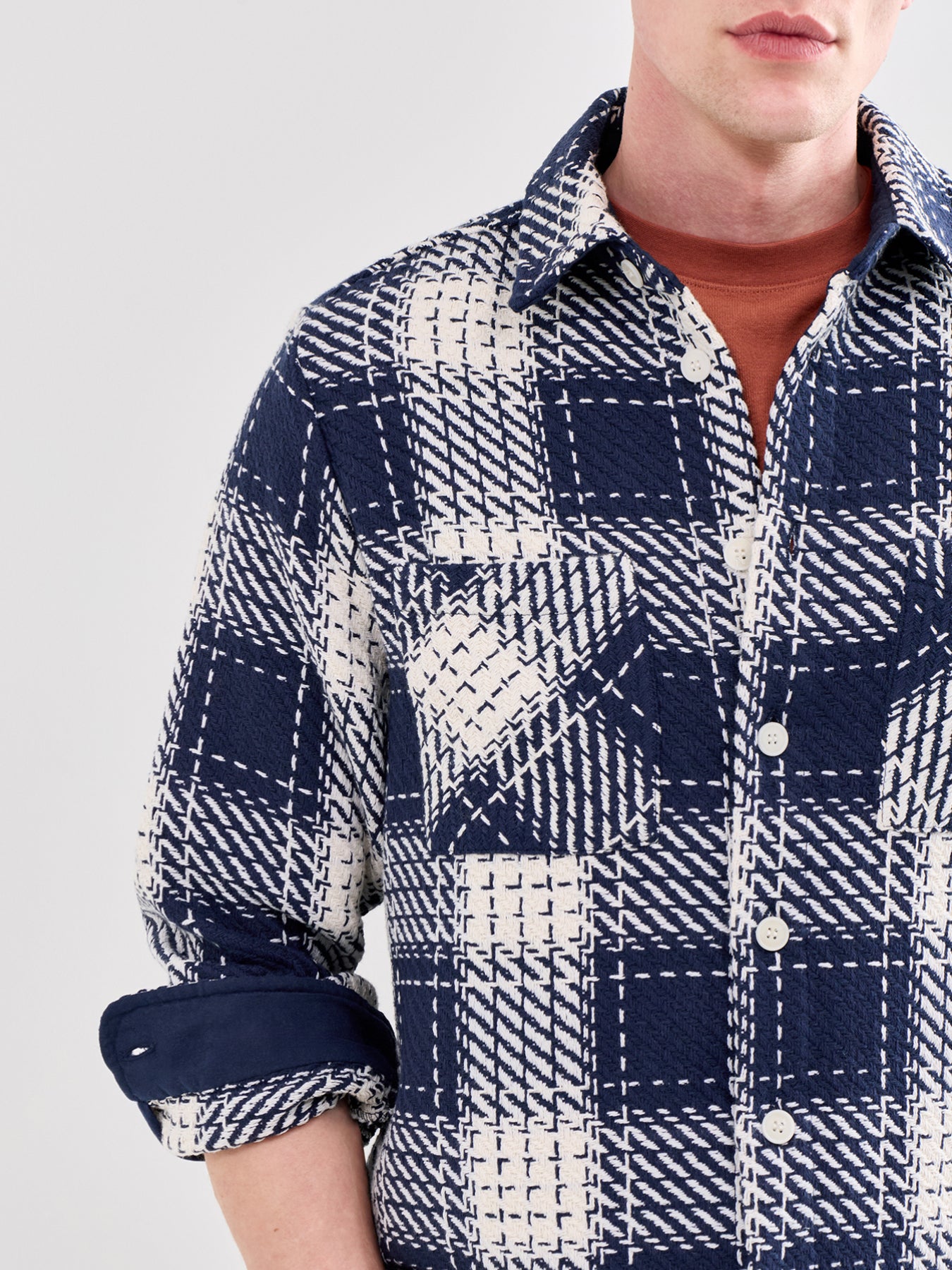 Whiting Overshirt Blue