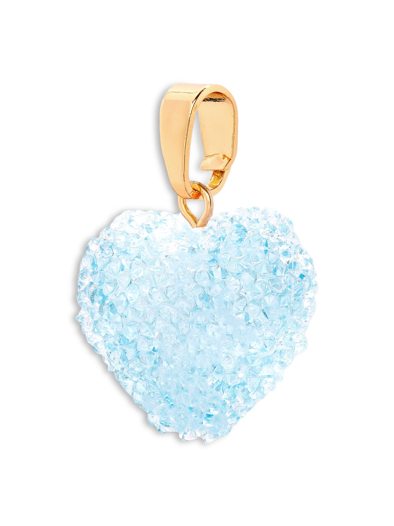 Jelly Heart Pendant Charm