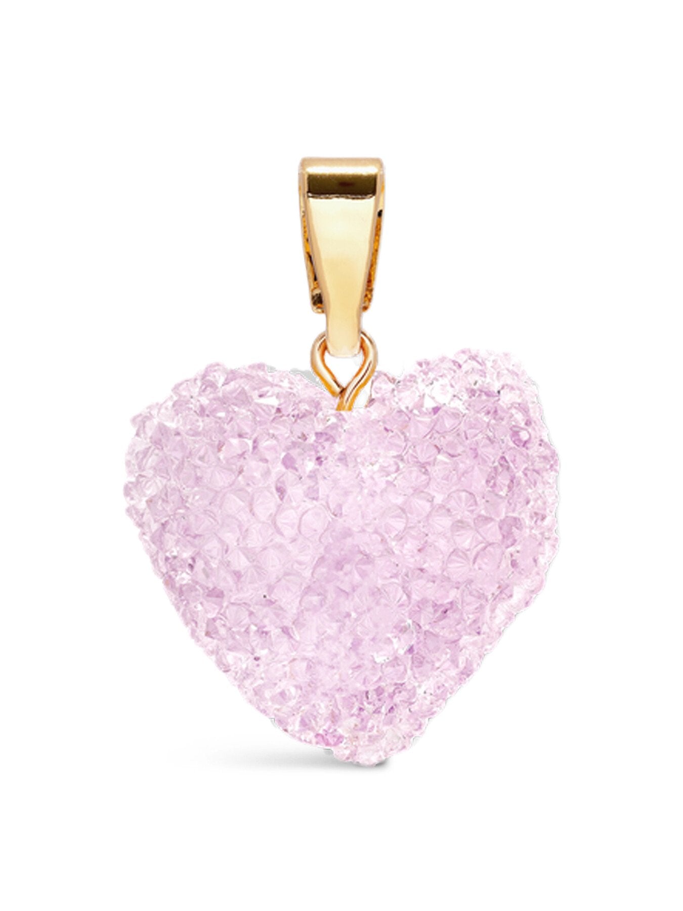 Jelly Heart Pendant Charm