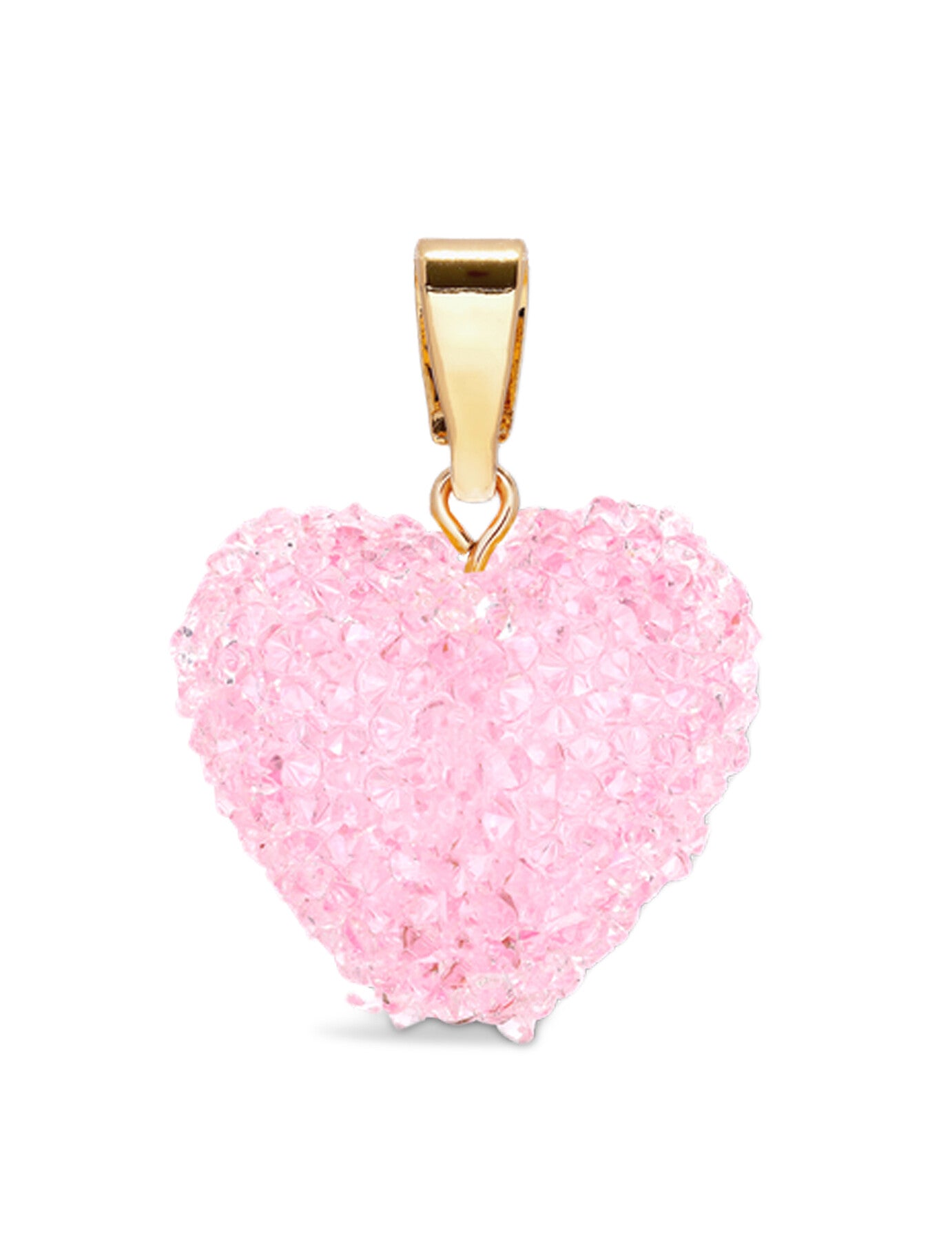 Jelly Heart Pendant Charm