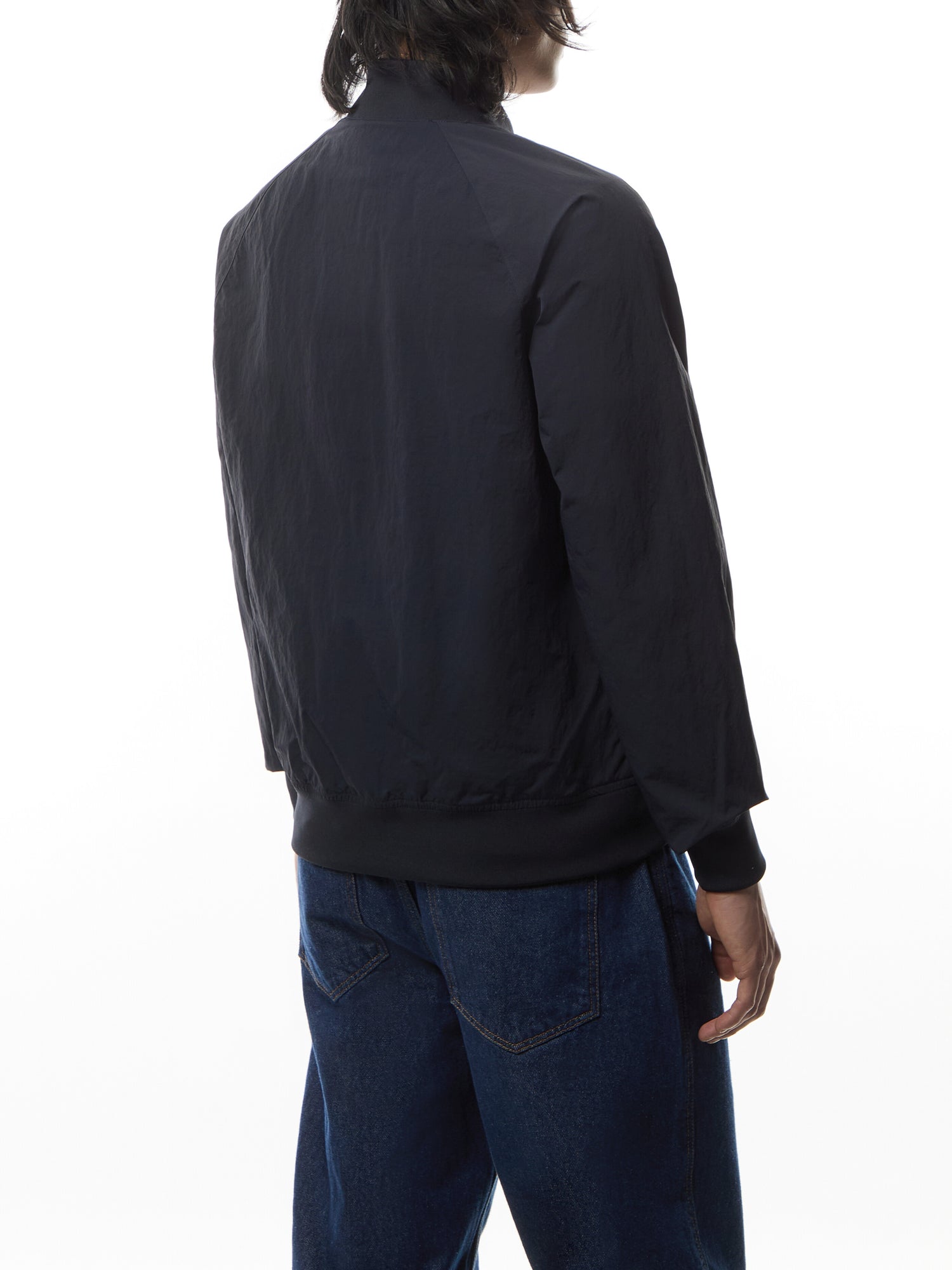 Textured Tennis Bomber Jacket