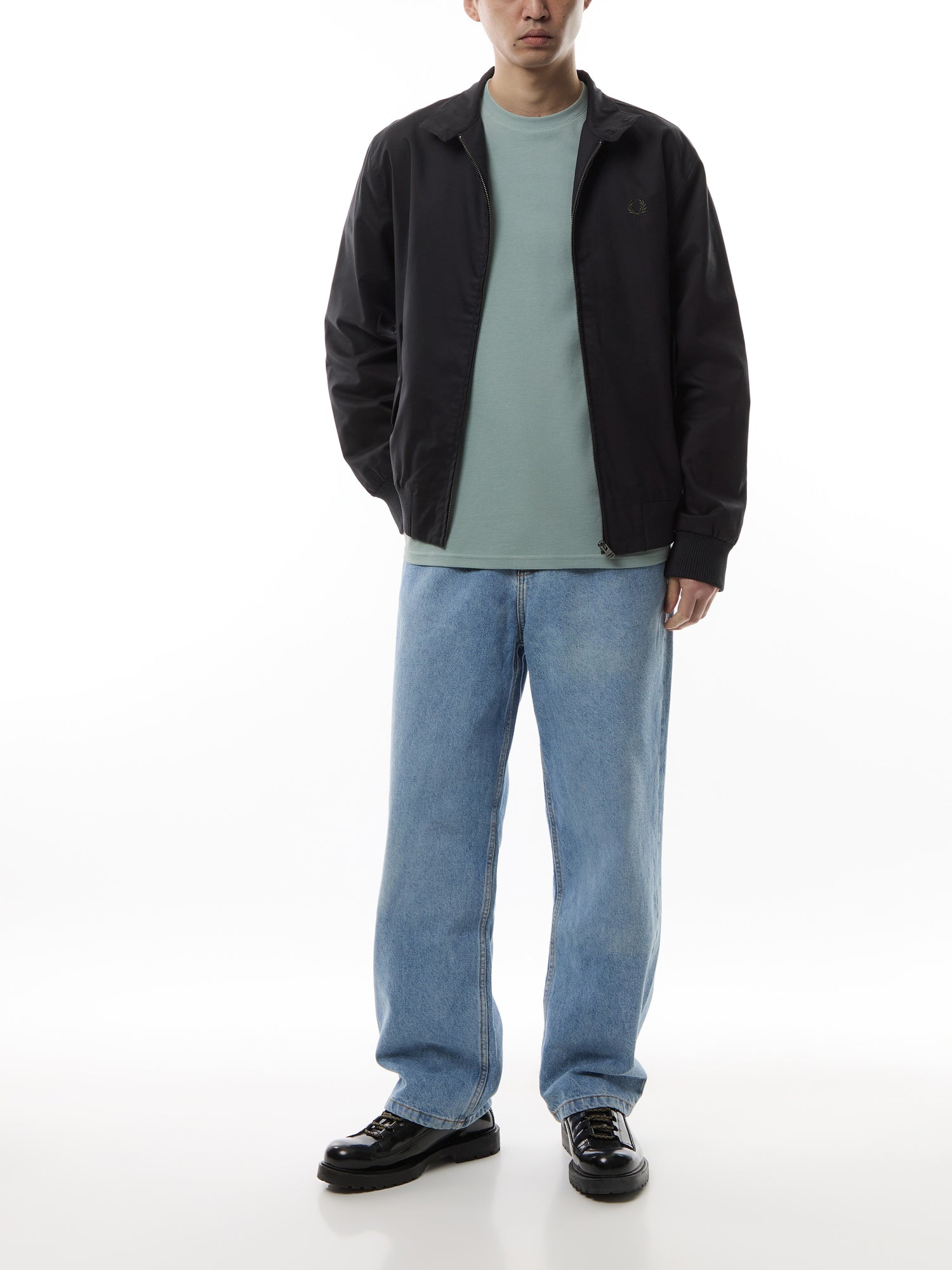 Striped Cuff T-Shirt