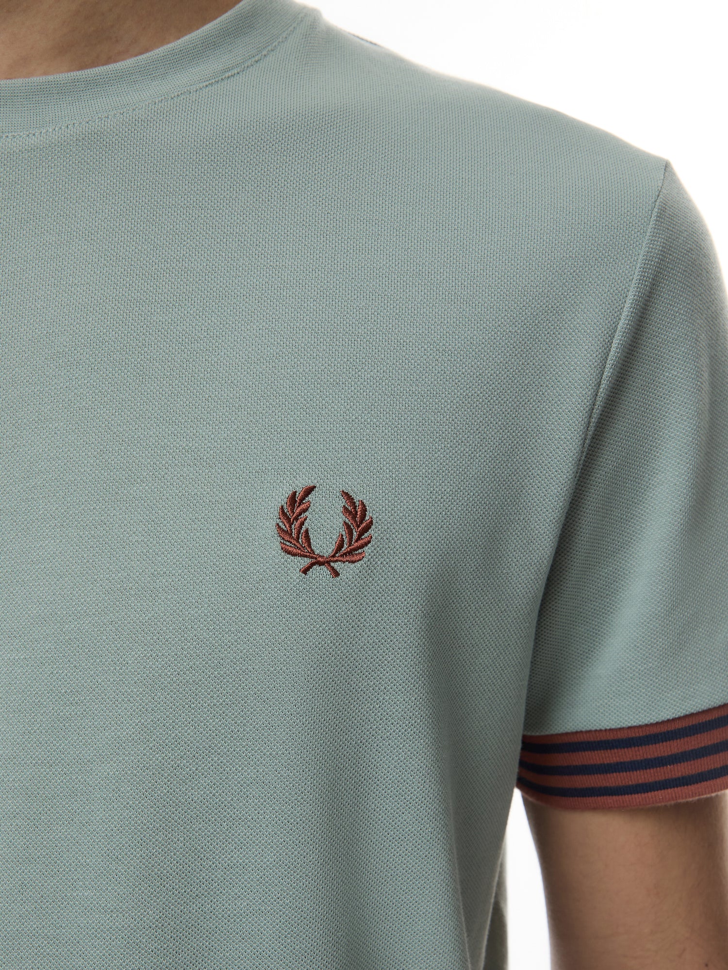 Striped Cuff T-Shirt