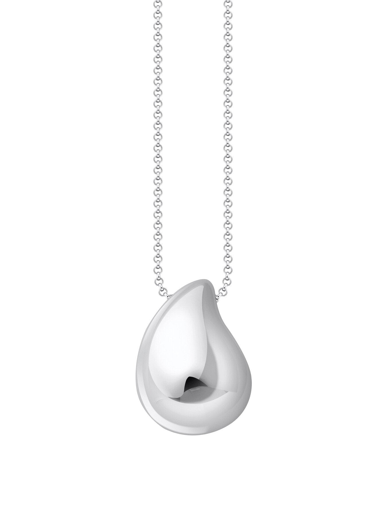 Organic Shape Pendant Necklace