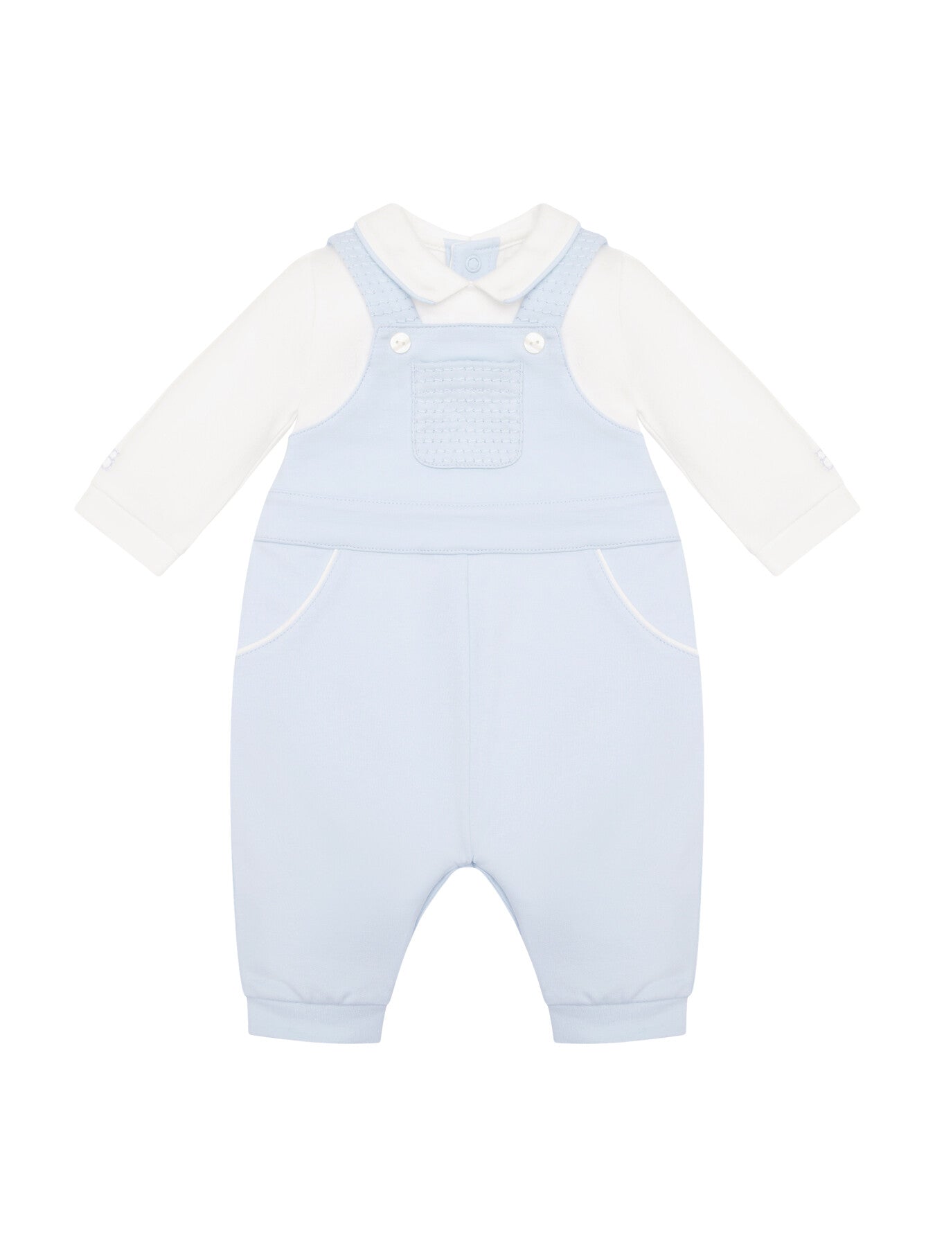Jude Baby Boys Smart Mock Dungaree