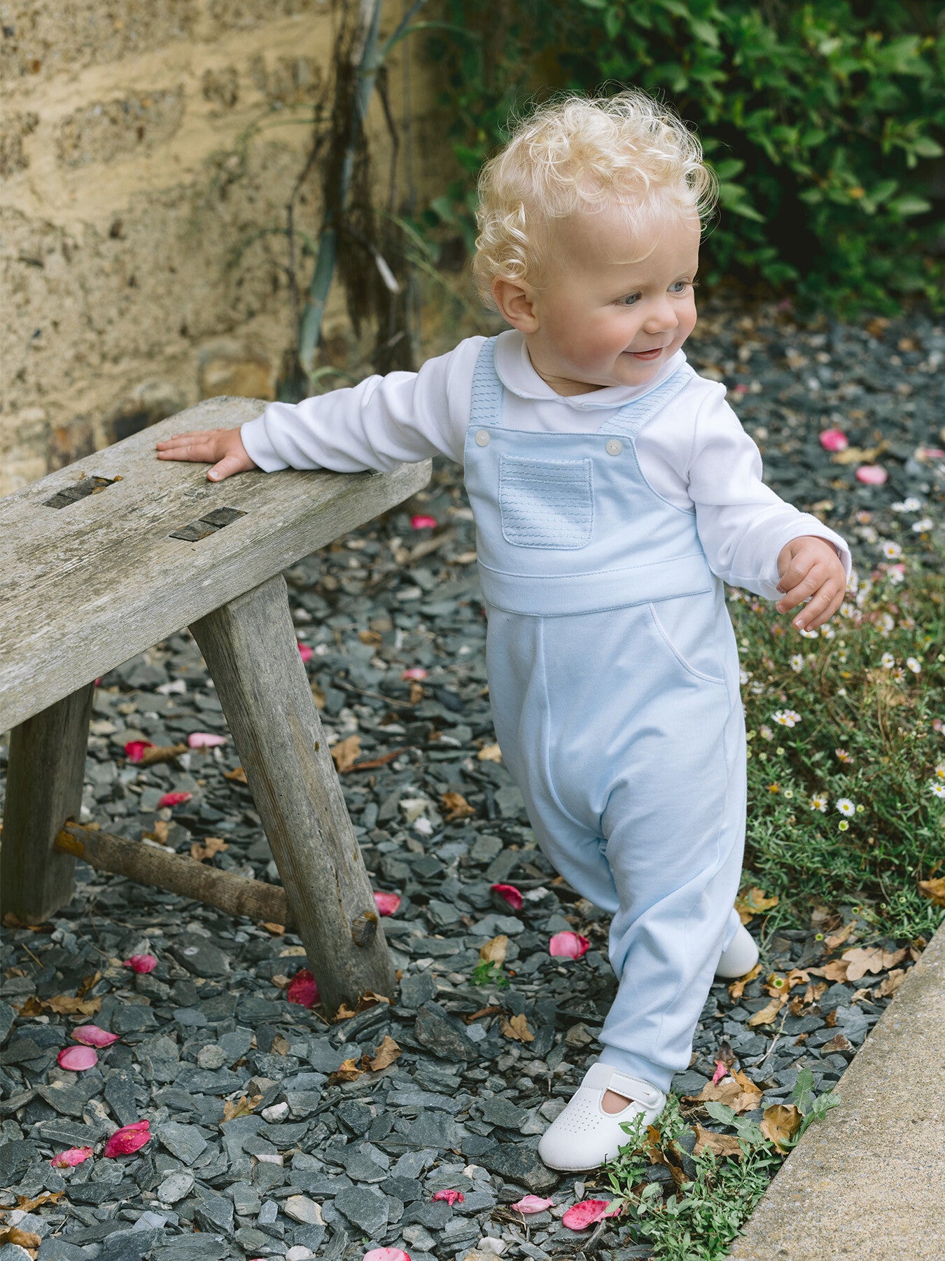 Jude Baby Boys Smart Mock Dungaree