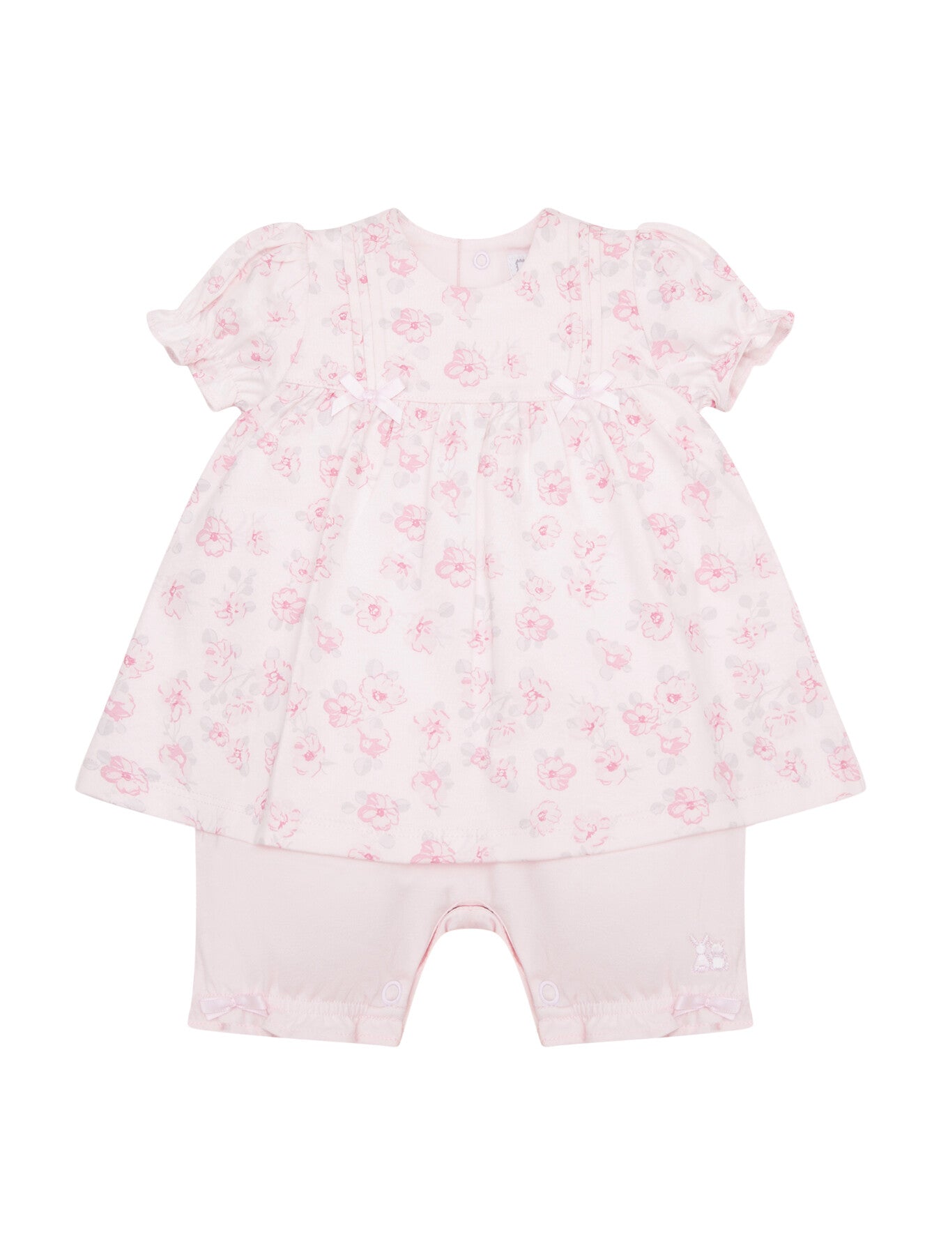 Joelle Baby Girls Floral Romper Dress