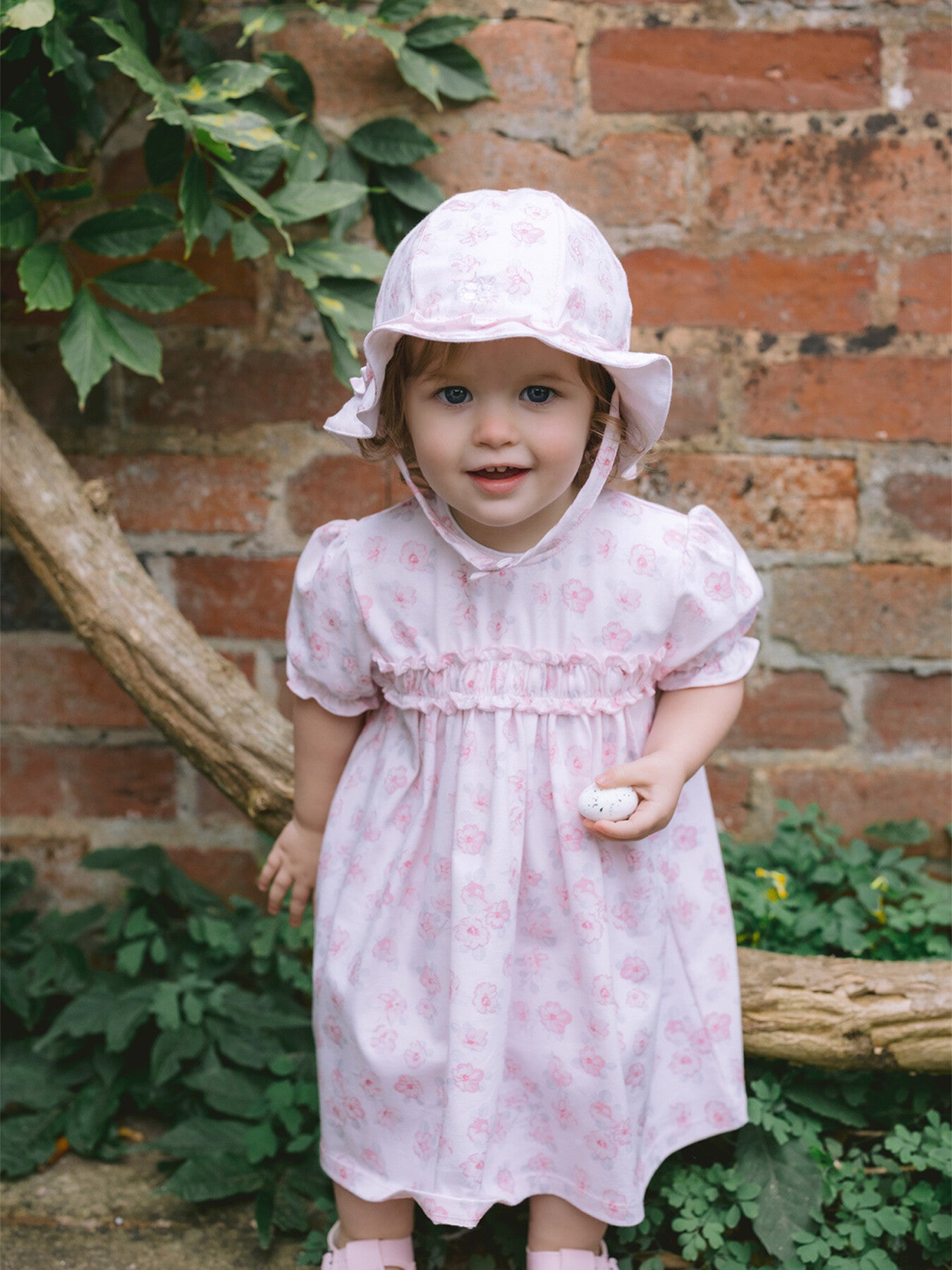 Jolene Baby Girls Floral Print Sun Hat