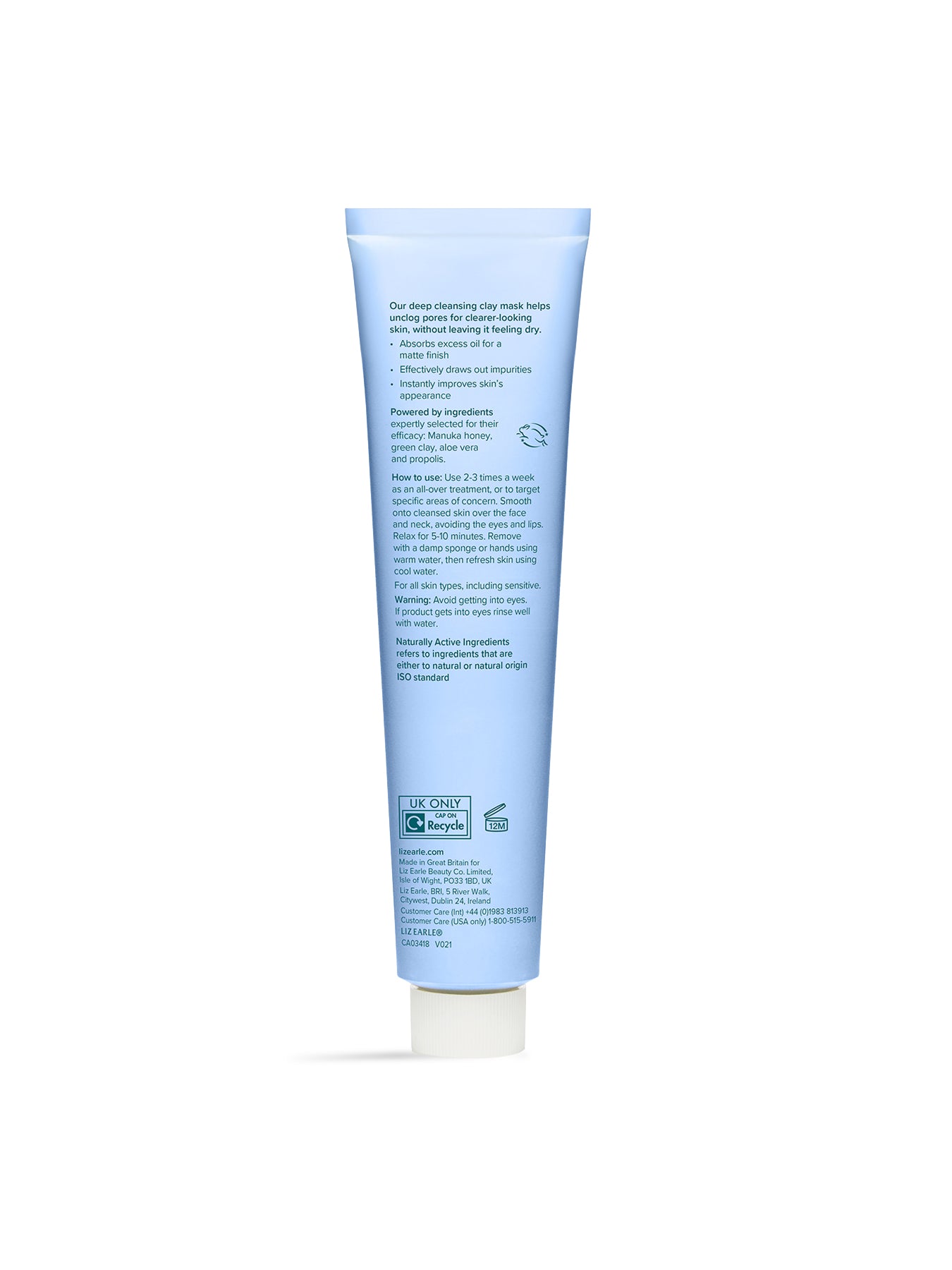 Deep Cleansing Clay Mask 75ml