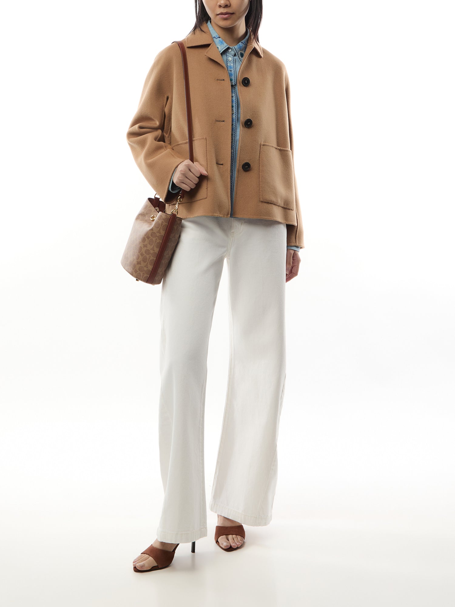 Opossum Short Trench Coat