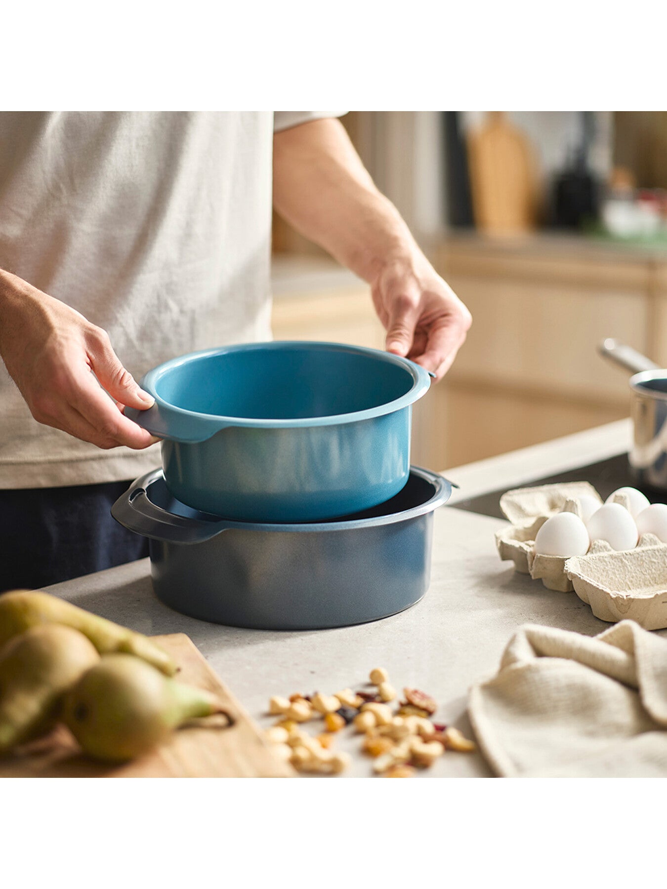 Nest Bake Round Cake Tins Set of 2