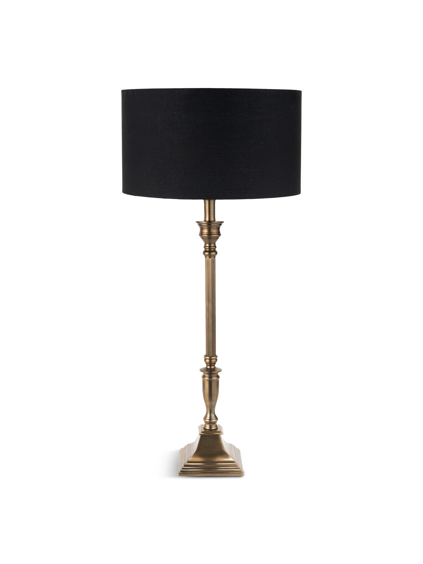 Canterbury Antique Brass Metal Table Lamp Base