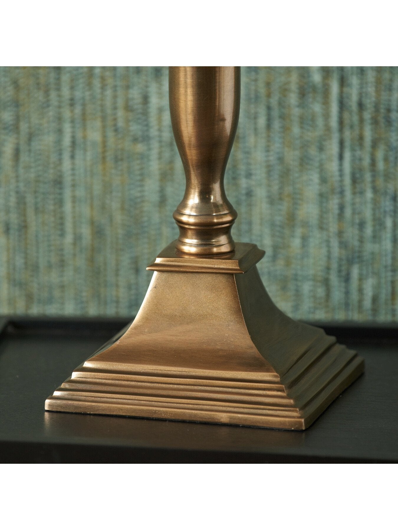 Canterbury Antique Brass Metal Table Lamp Base