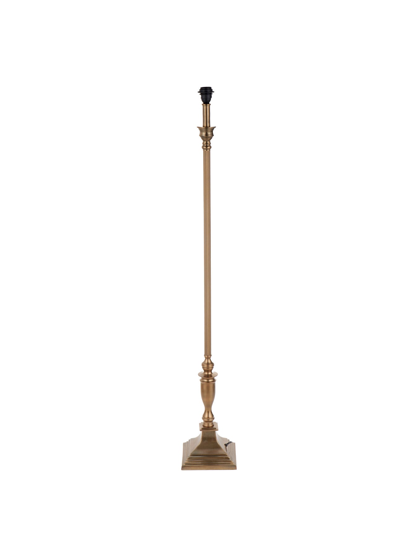 Canterbury Antique Brass Metal Floor Lamp Base