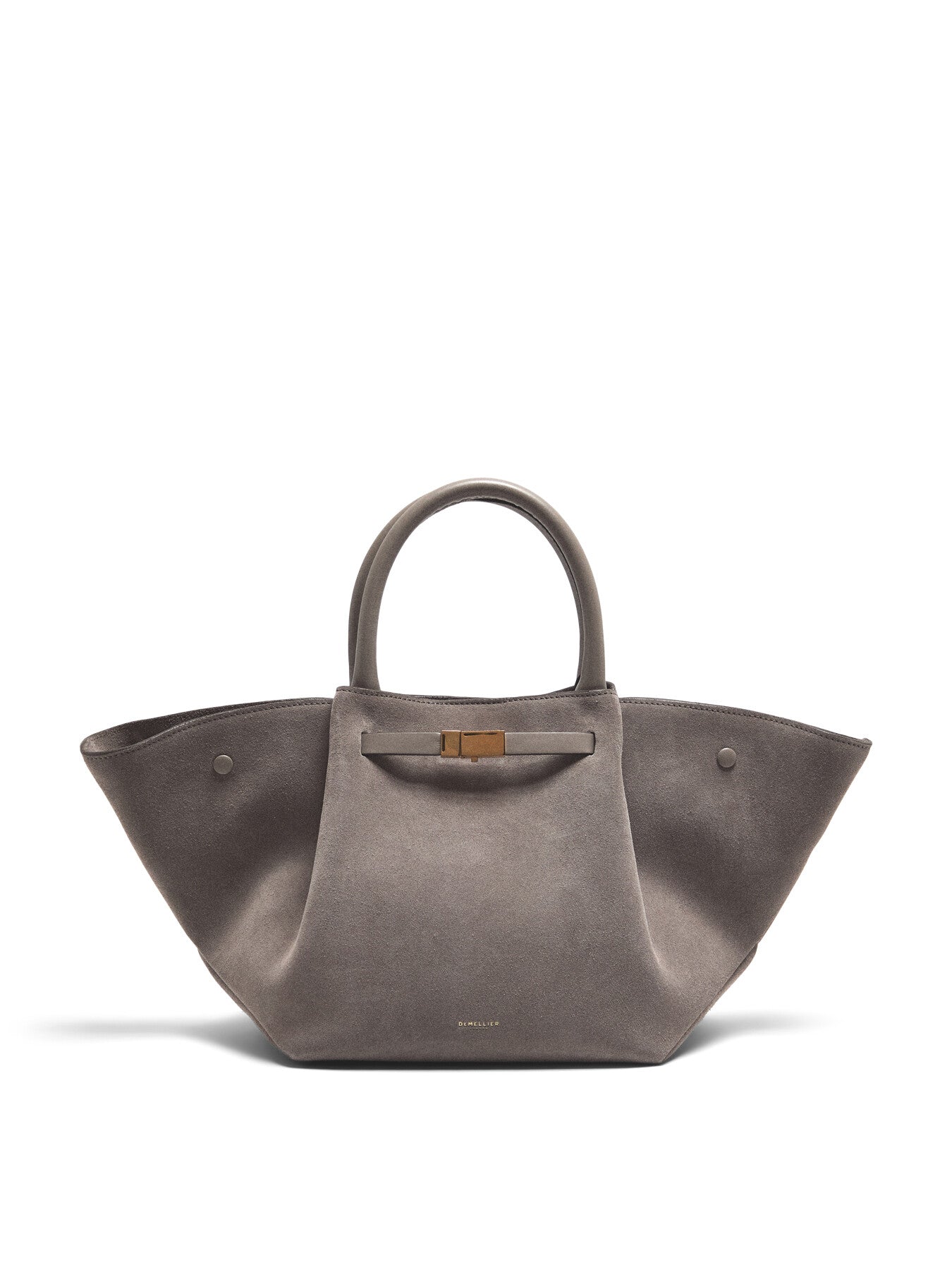 Suede Midi New York Tote Bag