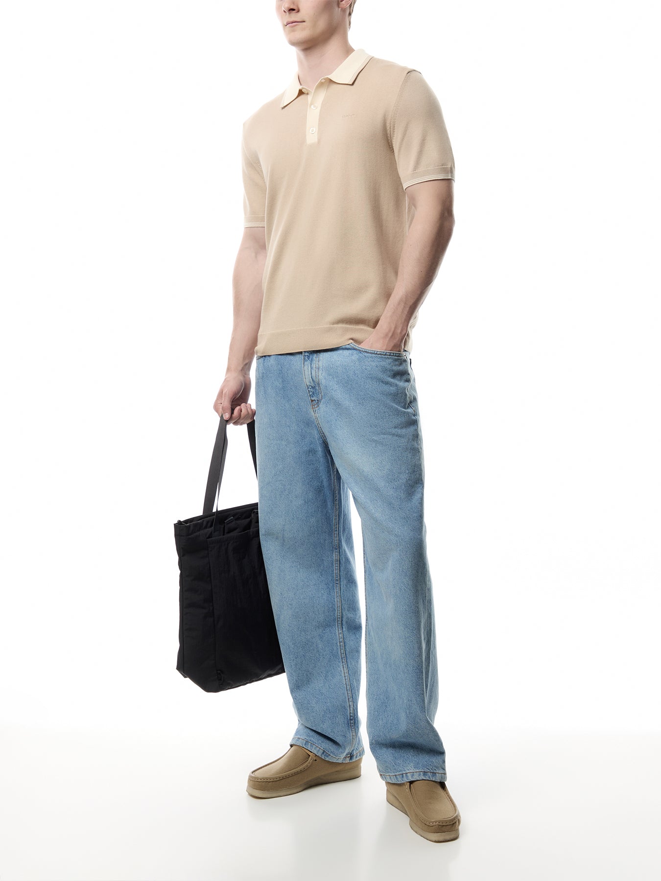 Modal Blend Knitted Polo