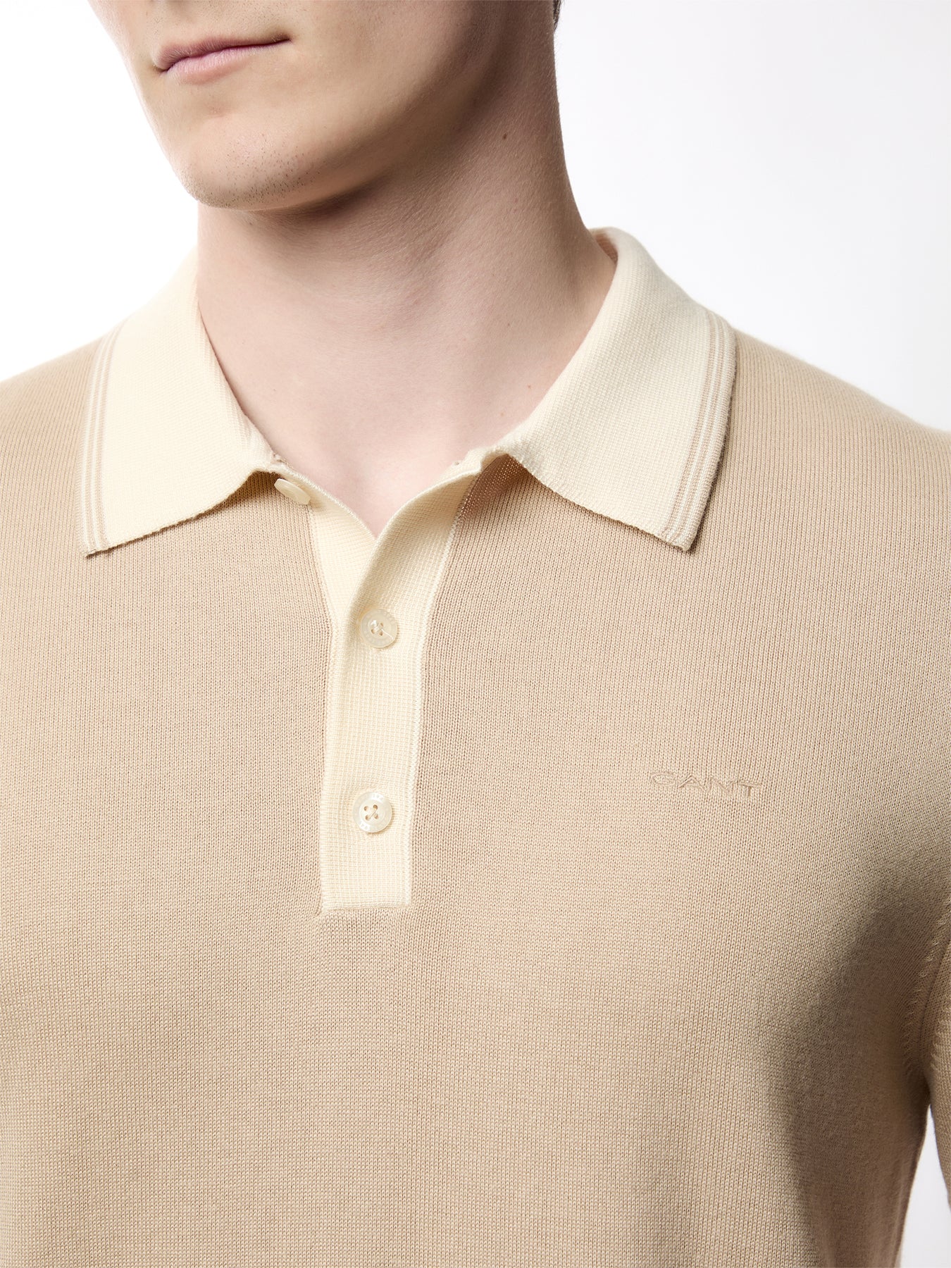 Modal Blend Knitted Polo