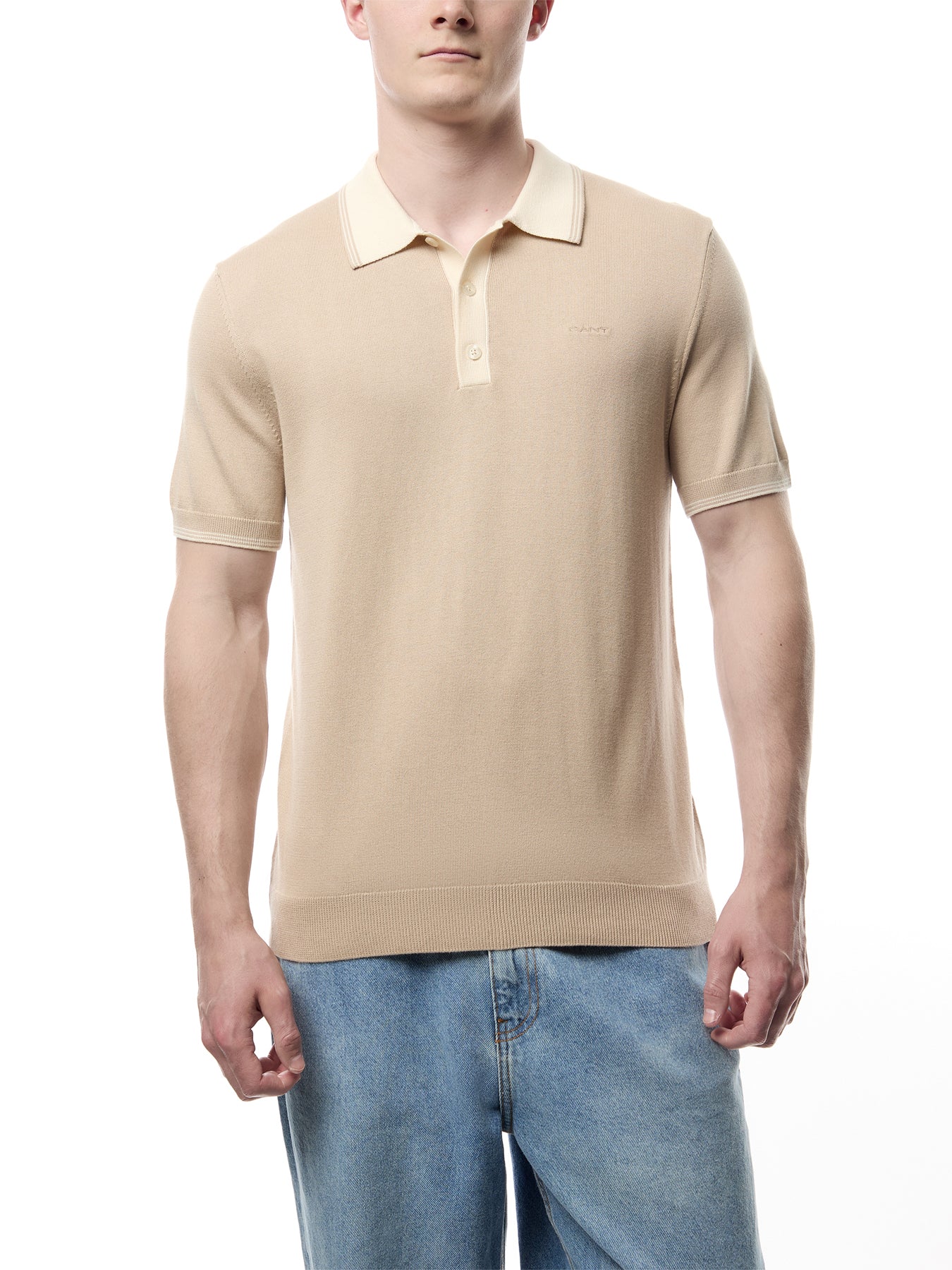 Modal Blend Knitted Polo